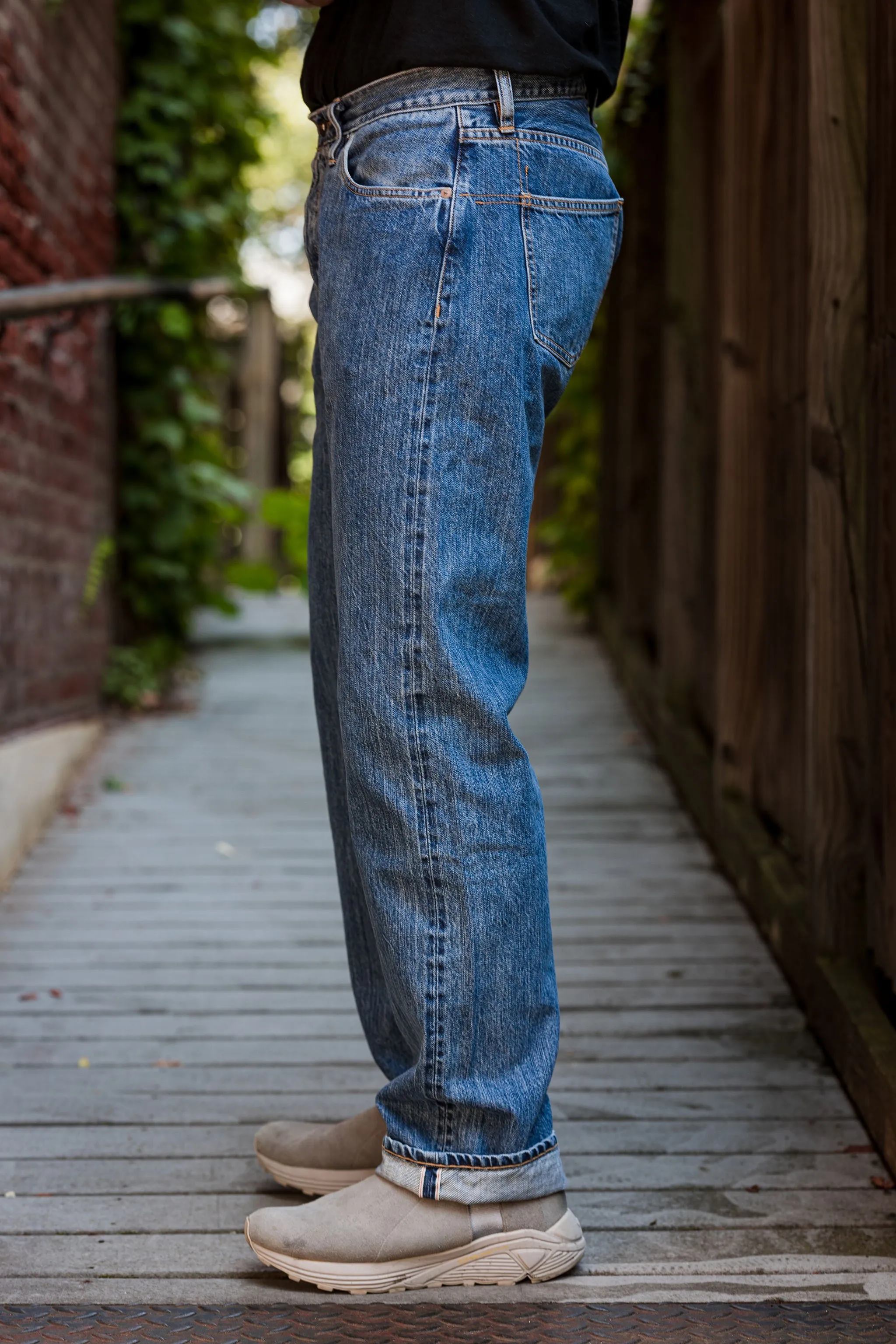 3sixteen CS-101xs Classic Straight ⁠-⁠ Stonewashed Indigo Selvedge