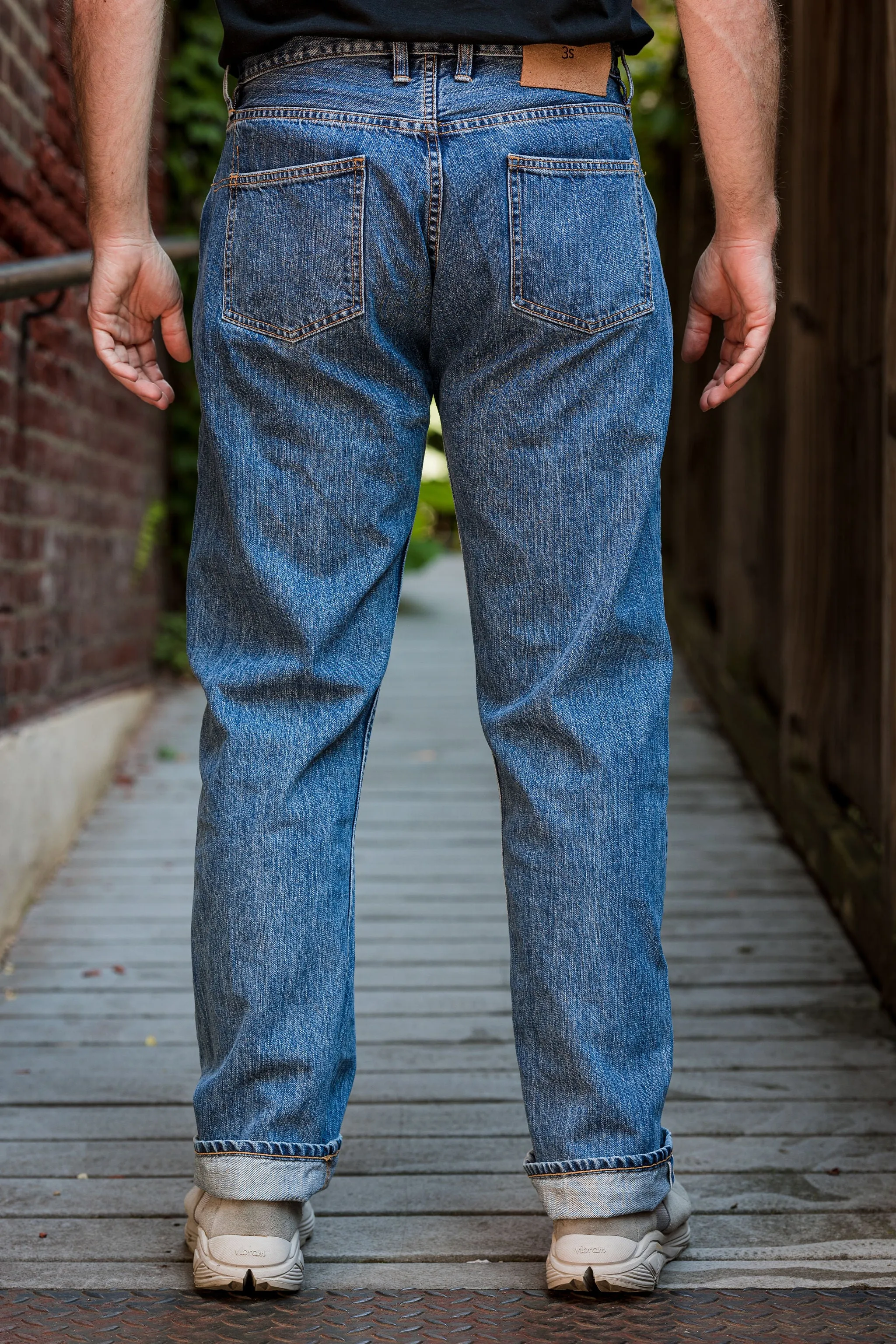 3sixteen CS-101xs Classic Straight ⁠-⁠ Stonewashed Indigo Selvedge
