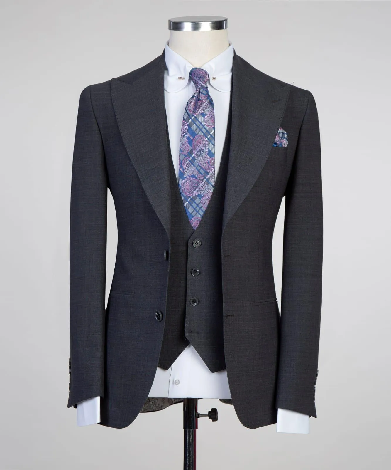 52R  3 Piece (dark gray)