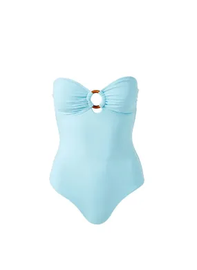 Barbuda Bandeau Ring One-Piece Sky