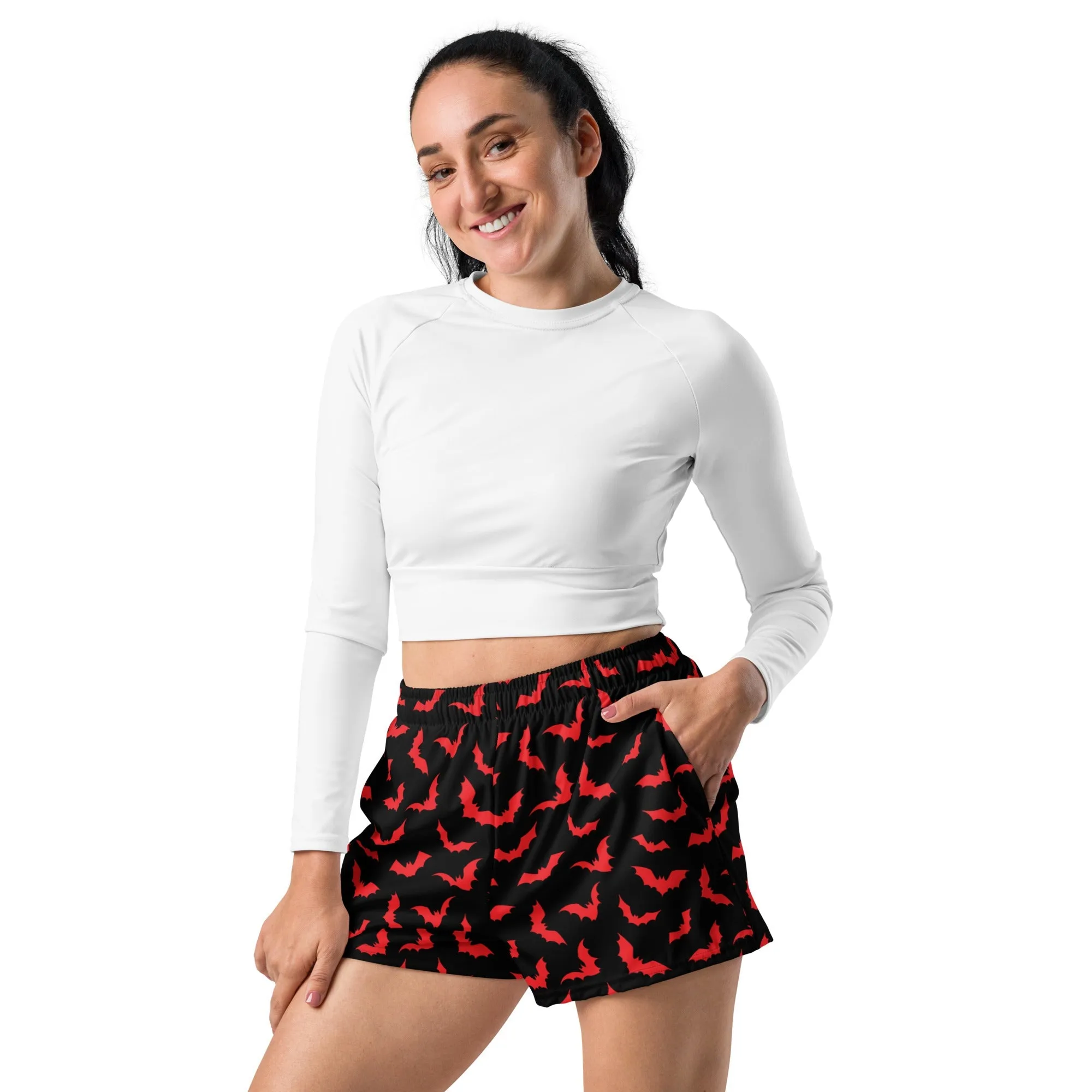 Bloody Bats Unisex Unlined Swim Trunks