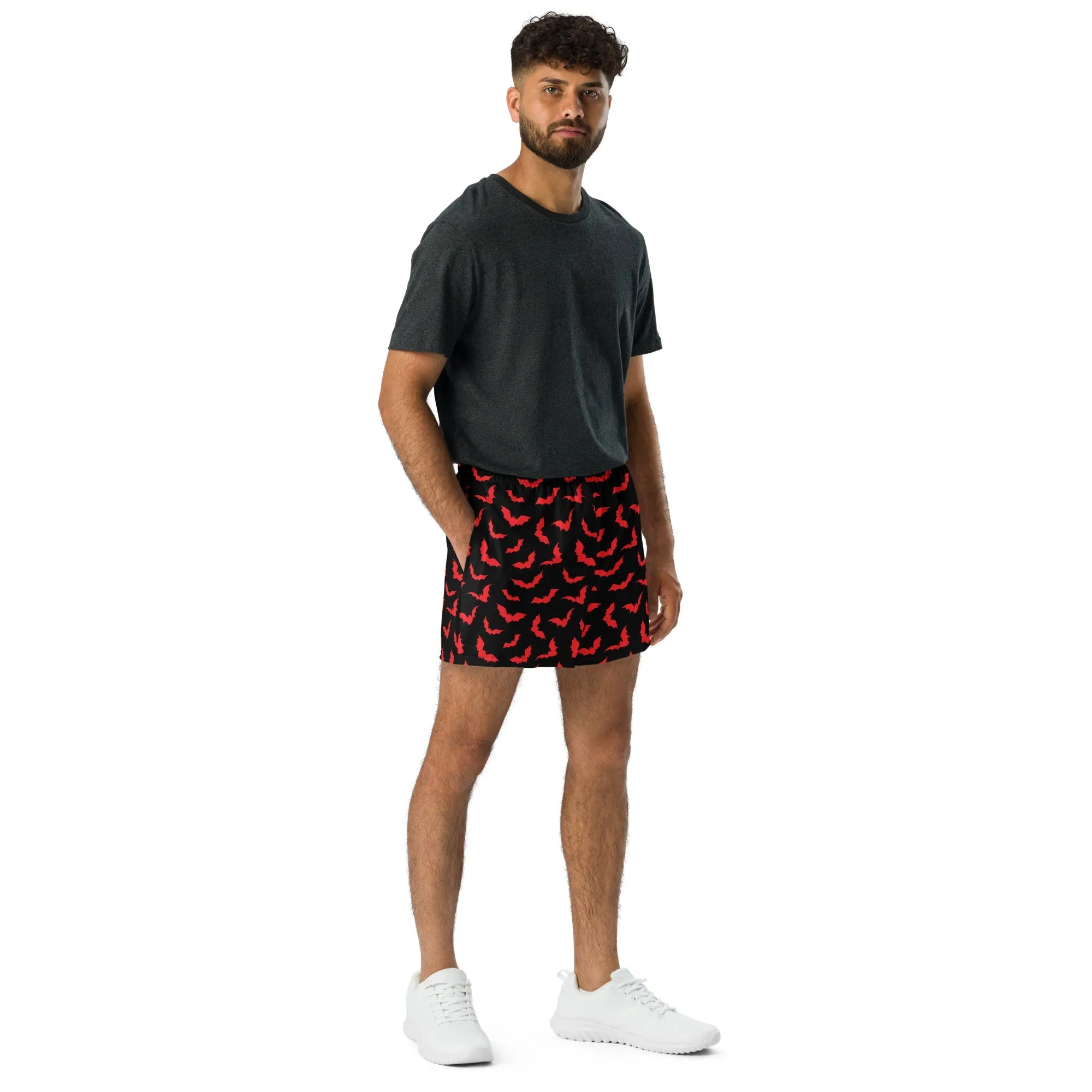 Bloody Bats Unisex Unlined Swim Trunks
