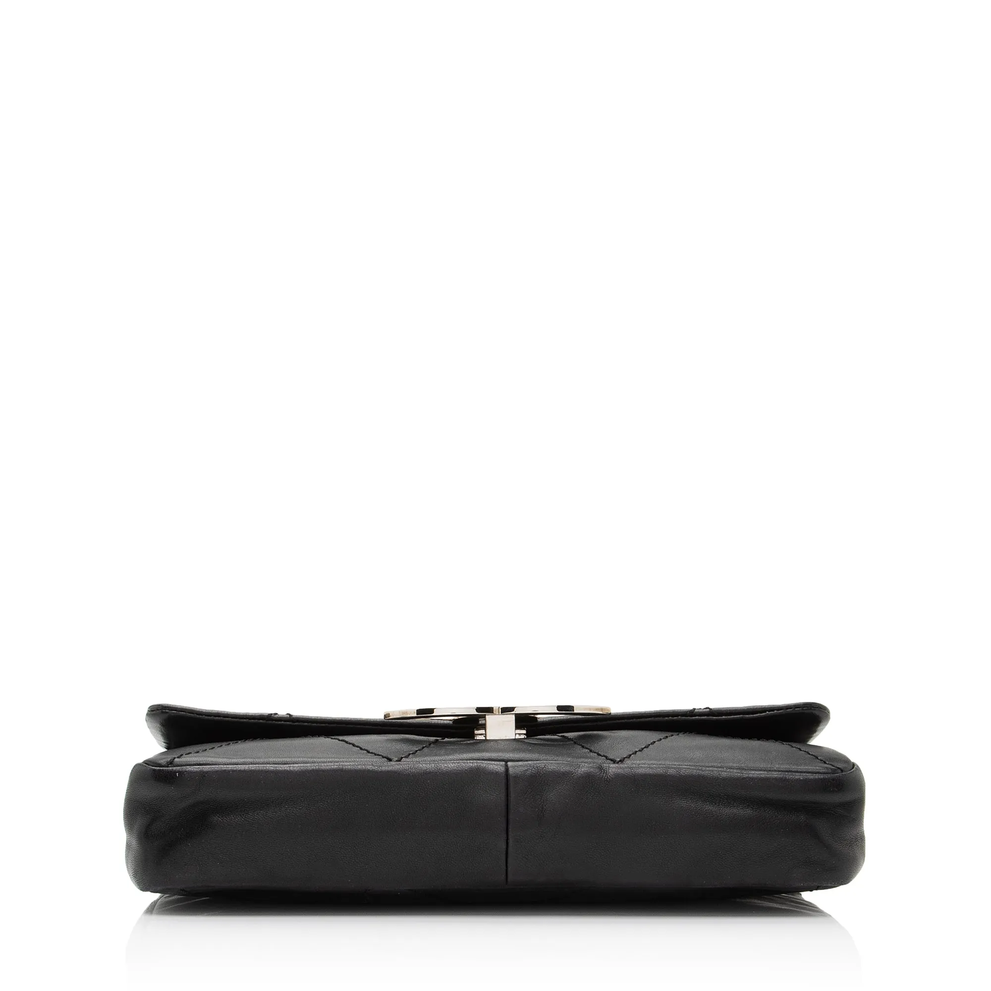 Chanel Calfskin Oversized Quilted CC Small Flap Bag (SHF-FRyV1T)