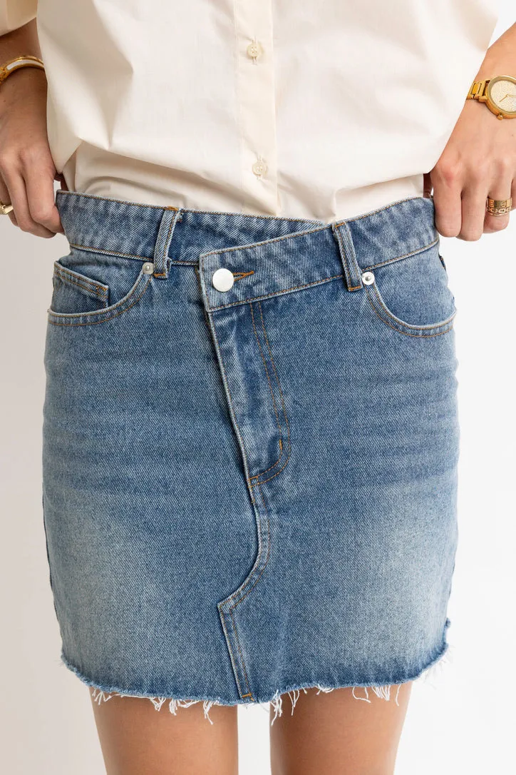 Denim Novelty Skirt
