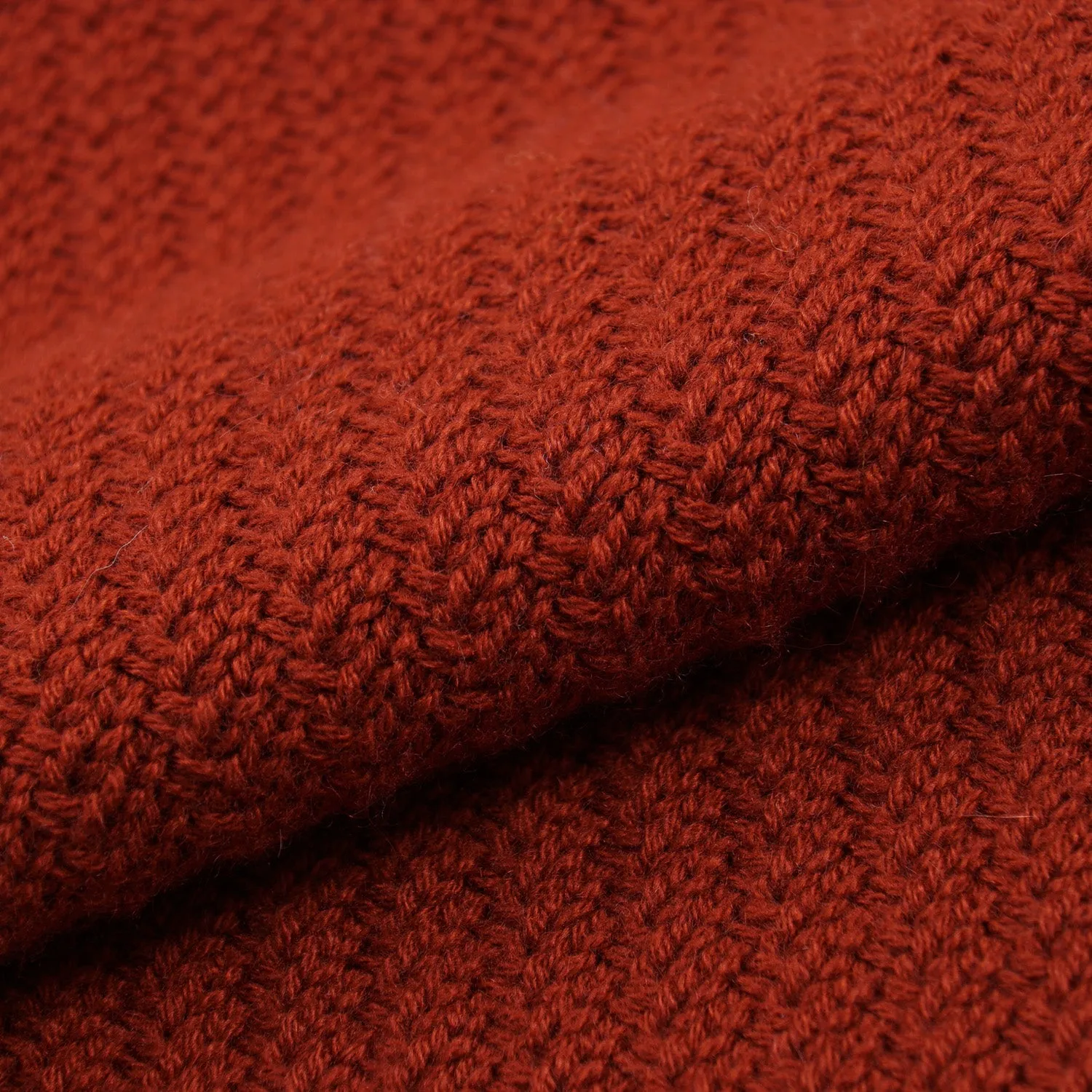 Drumohr Patterned Knit Cashmere Sweater