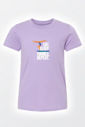 Eat Sleep Tumble Repeat Unisex T-shirt