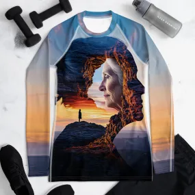 Echoes of Strength Women's Rash Guard