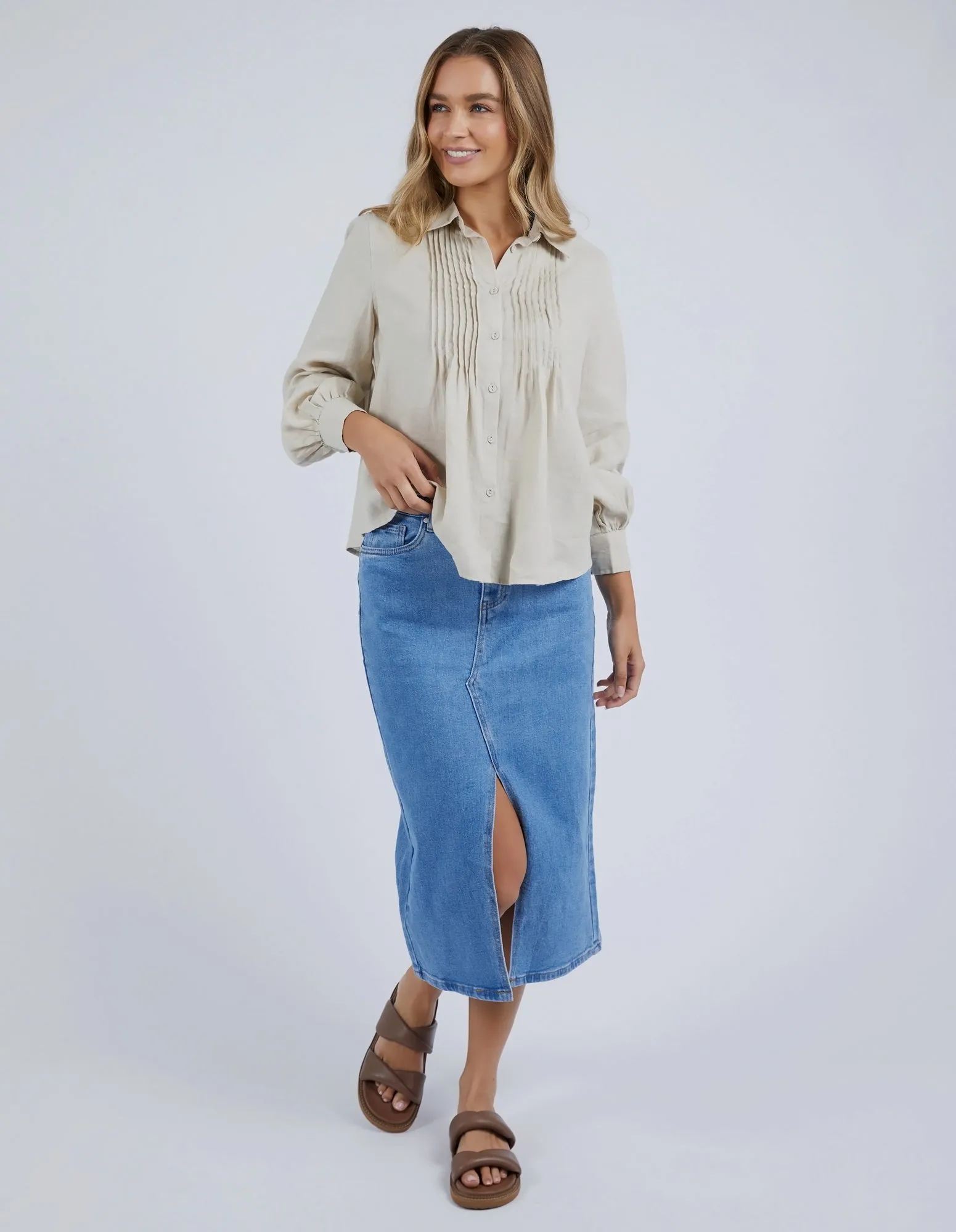 Foxwood Toulouse Blouse - Oat