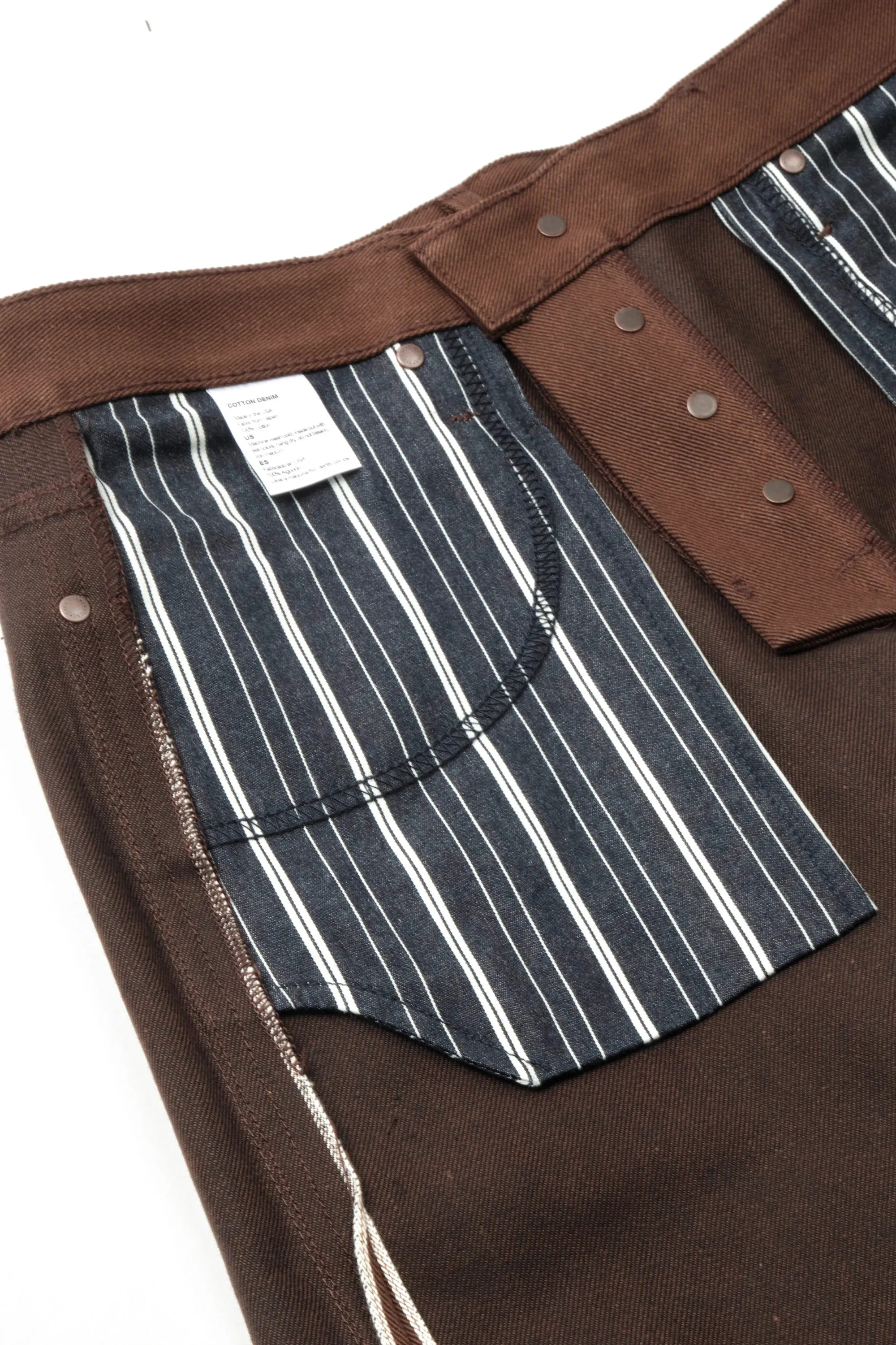 Freenote Cloth Rios - 15oz Dark Brown Denim