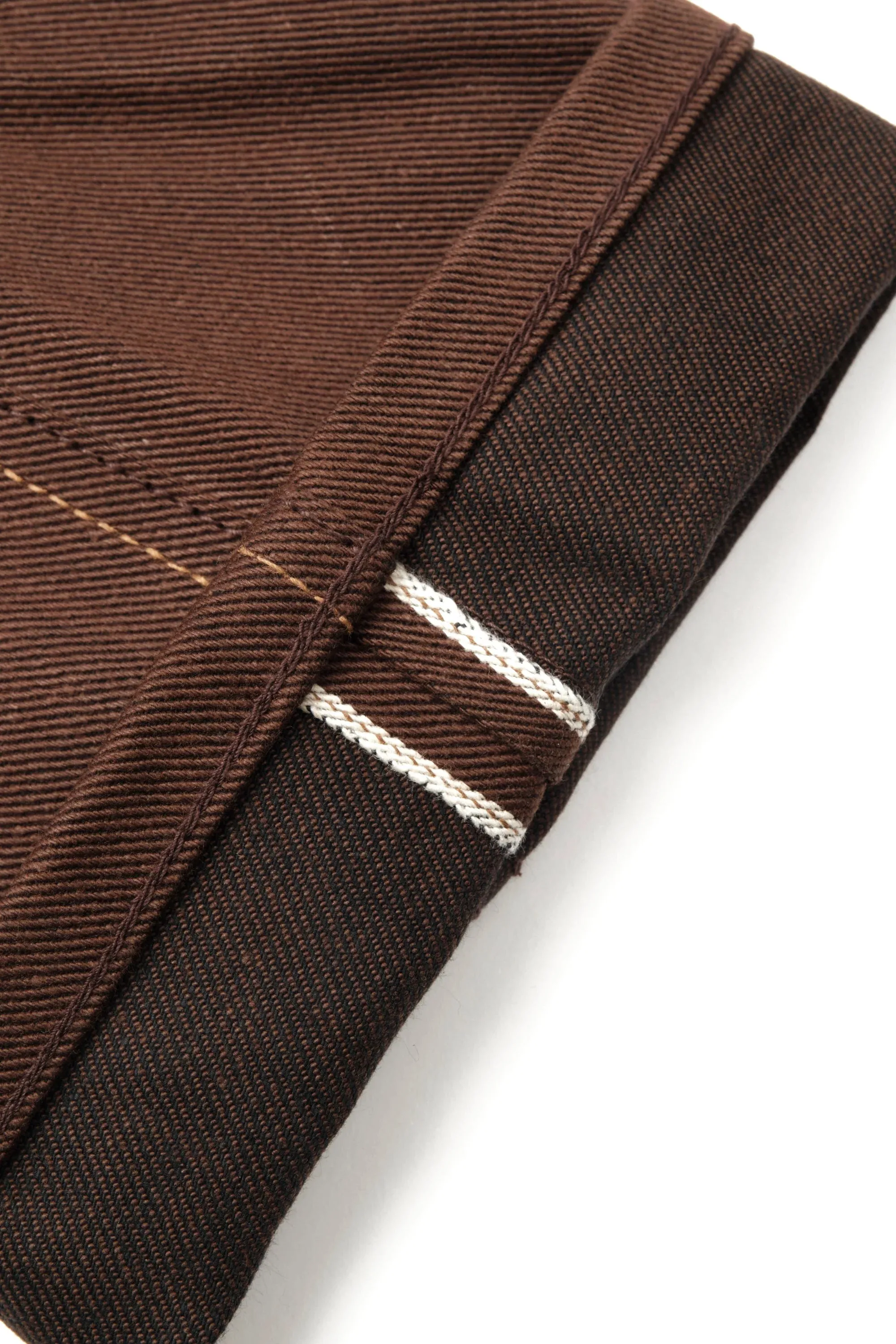 Freenote Cloth Rios - 15oz Dark Brown Denim
