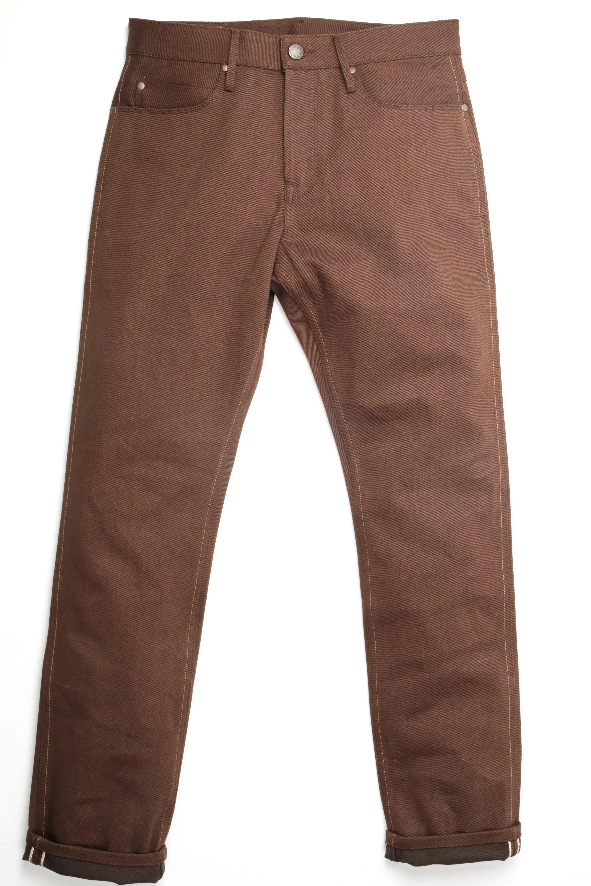 Freenote Cloth Rios - 15oz Dark Brown Denim