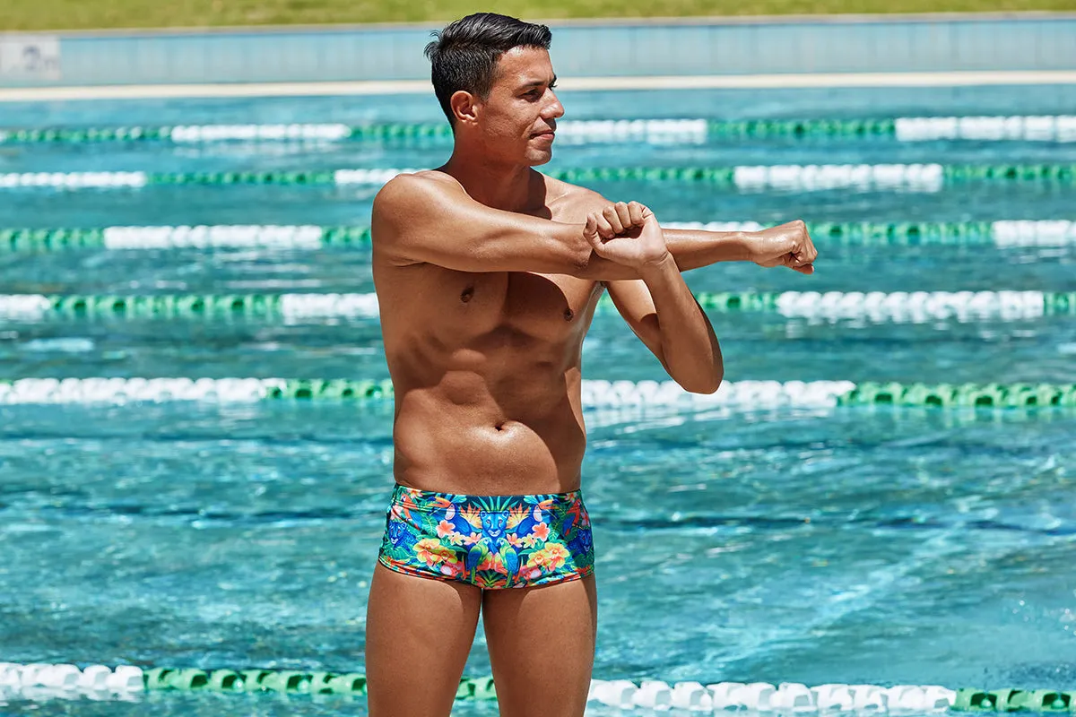 Funky Trunks - Jungle Town - Mens Sidewinder Trunks