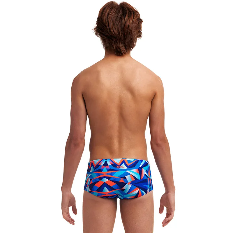 Funky Trunks - Mad Mirror - Boys Sidewinder Trunks