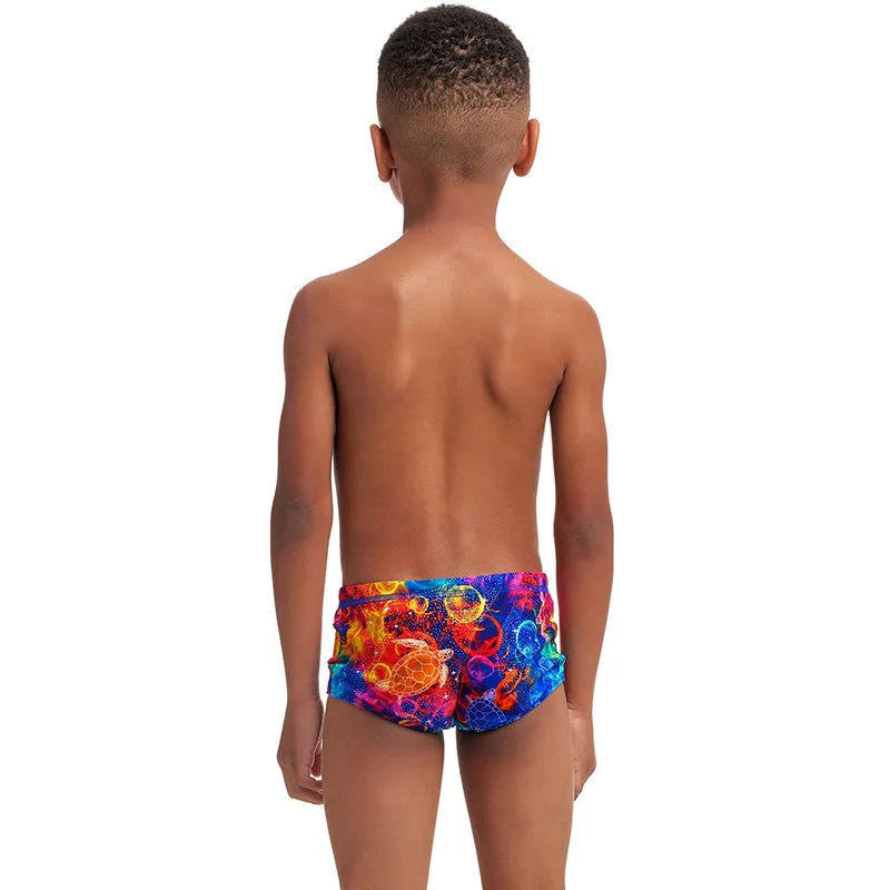 Funky Trunks - Ocean Galaxy - Toddler Boys Printed Trunks
