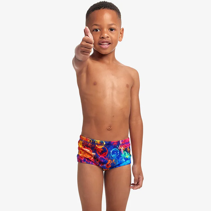 Funky Trunks - Ocean Galaxy - Toddler Boys Printed Trunks