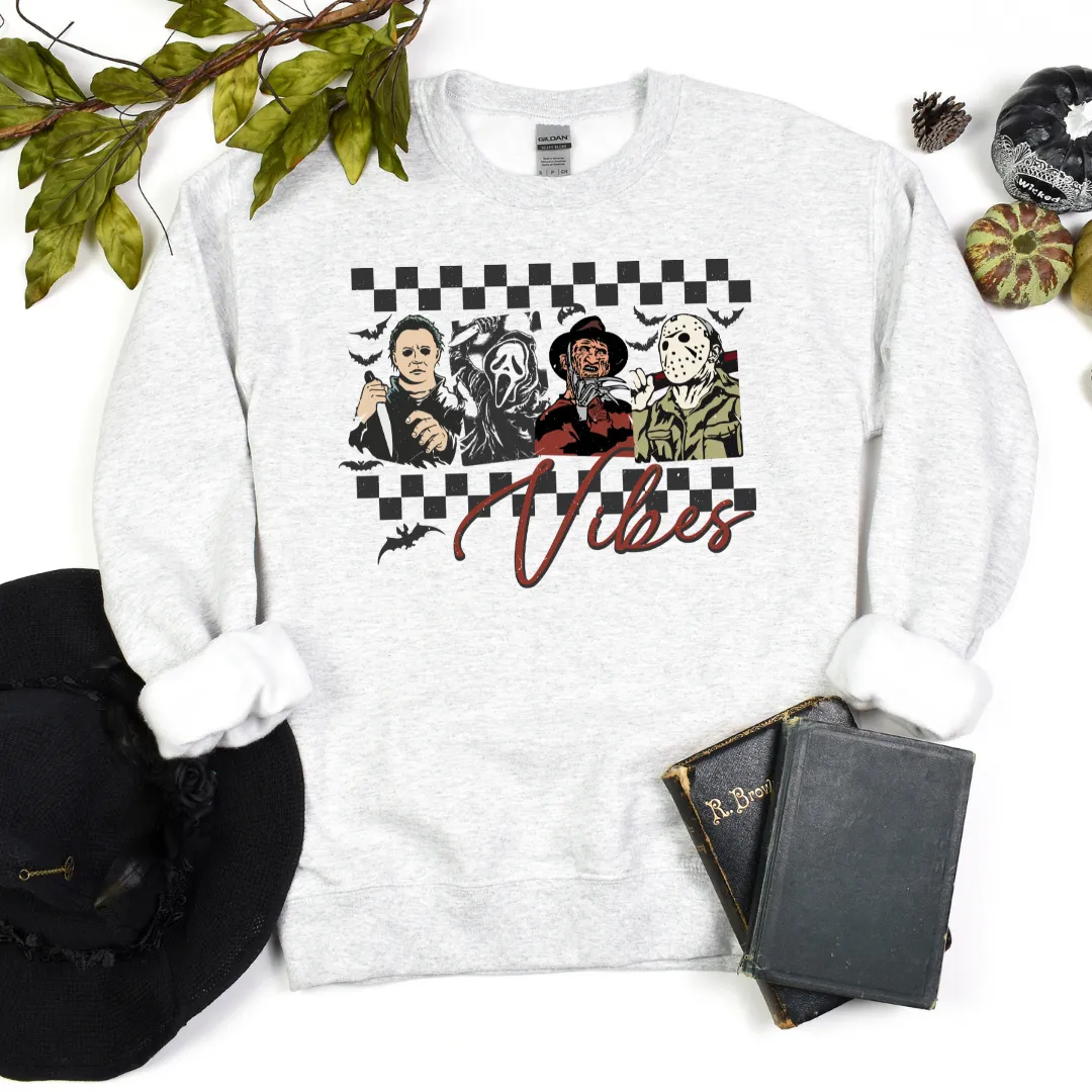 Halloween Vibes Crewneck Sweatshirt
