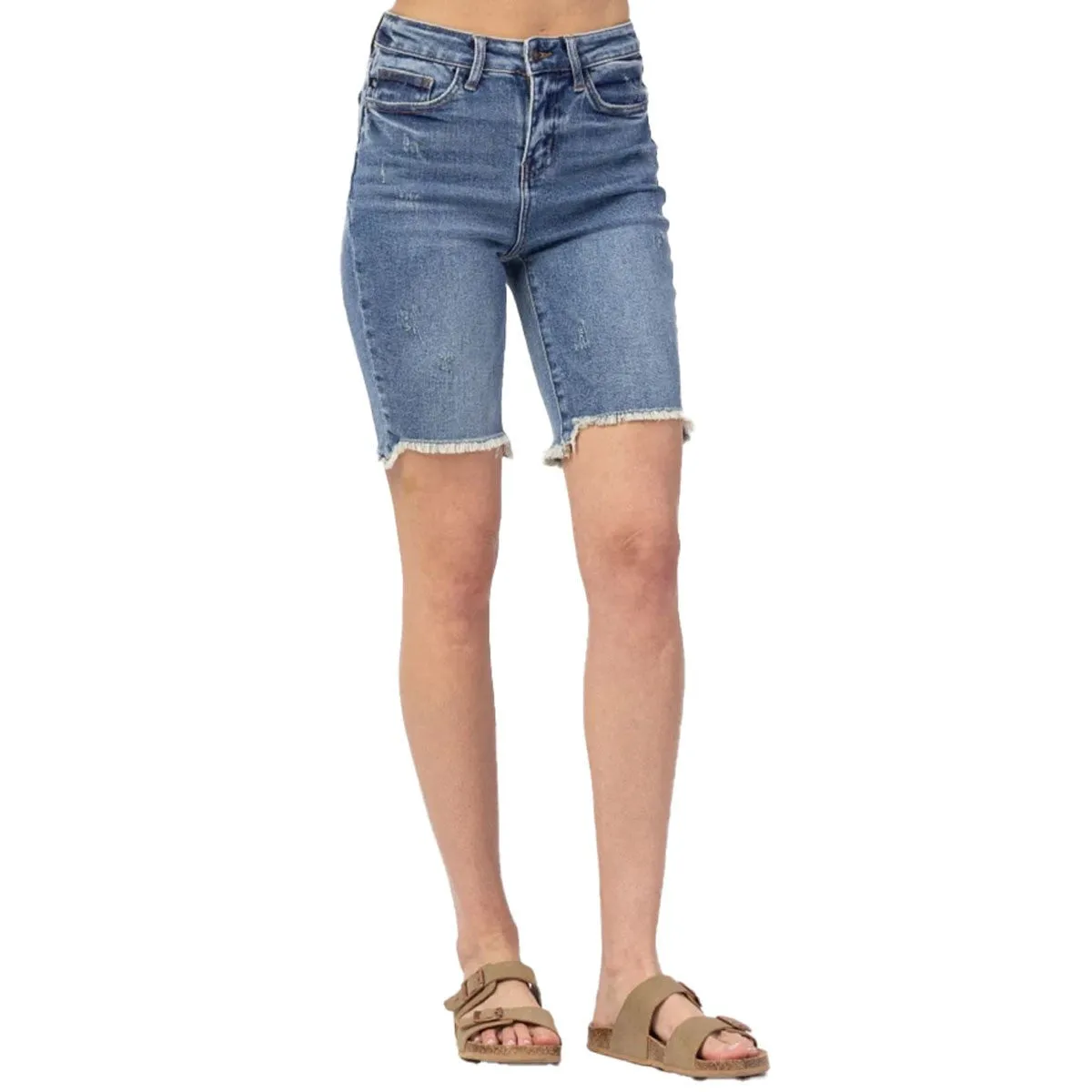 Judy Blue High Rise Bermuda Shorts - FINAL SALE