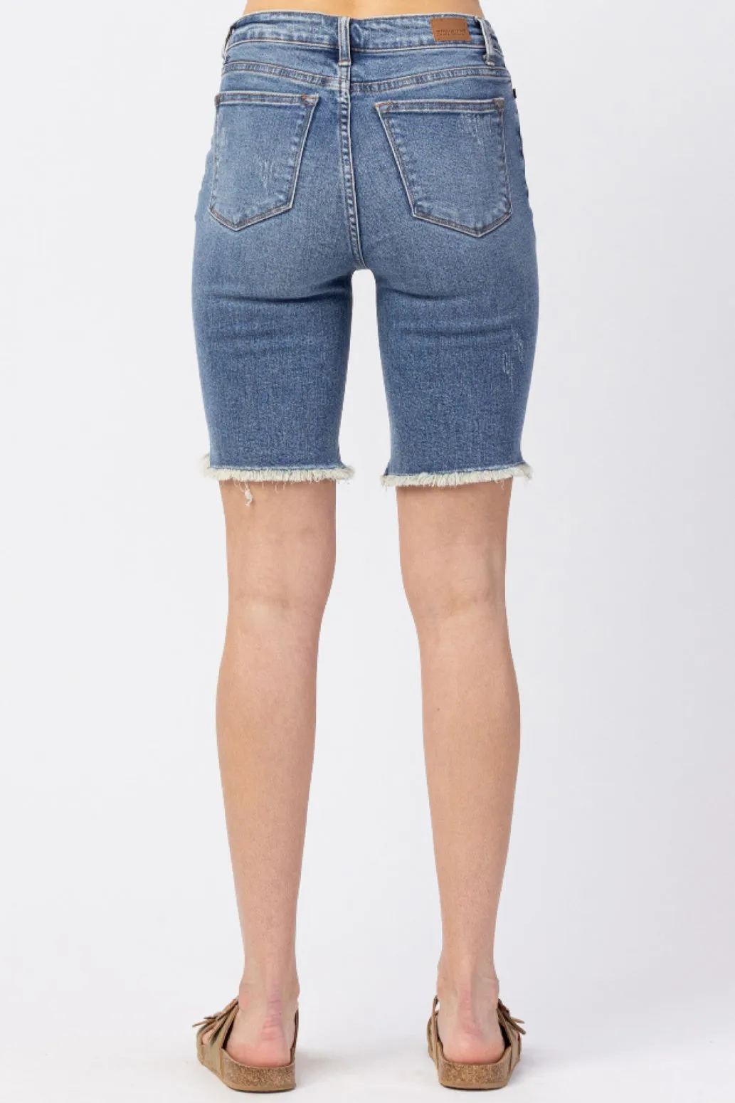 Judy Blue High Rise Bermuda Shorts - FINAL SALE