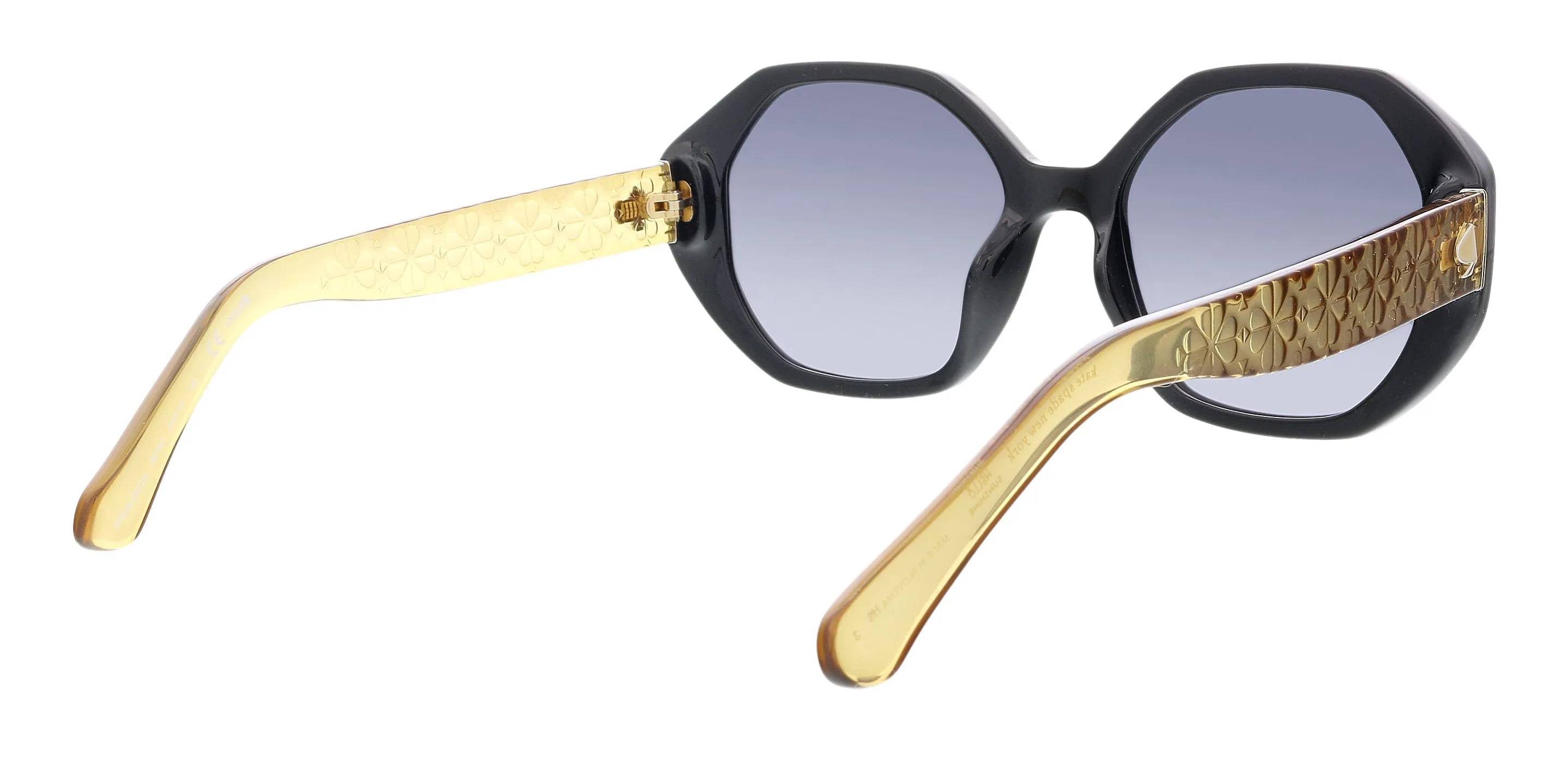 KATE SPADE PRESLEEGS 0807 9O Black Round Sunglasses