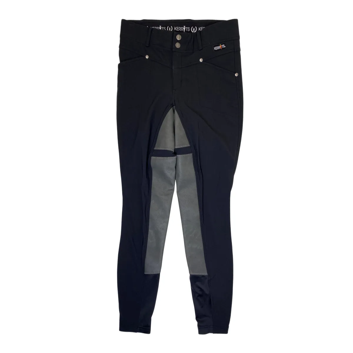 Kerrits 'FS Tech' Full Seat Breeches in Black - Women's Medium