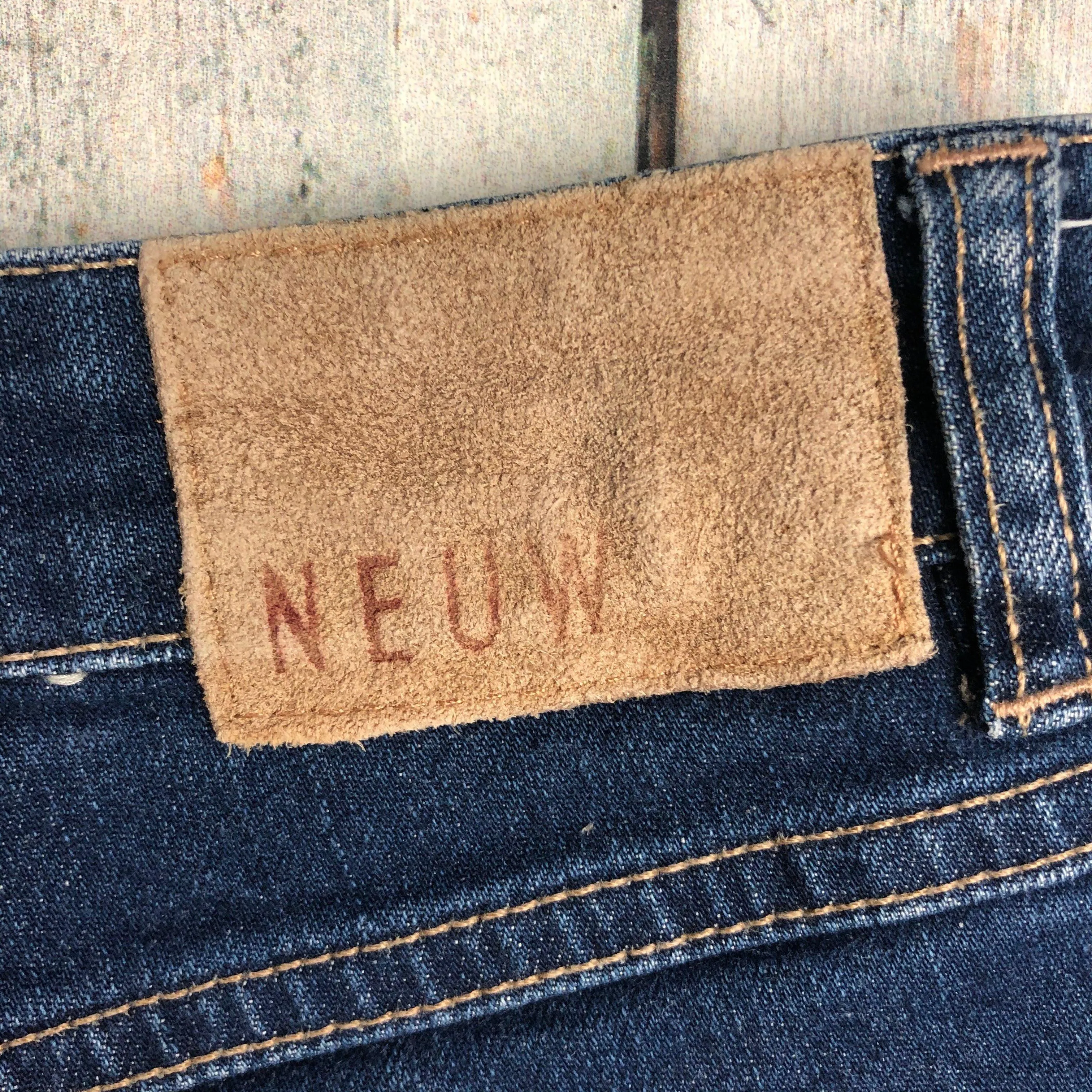 Ladies NEUW High Rise Denim Shorts  - Size 8