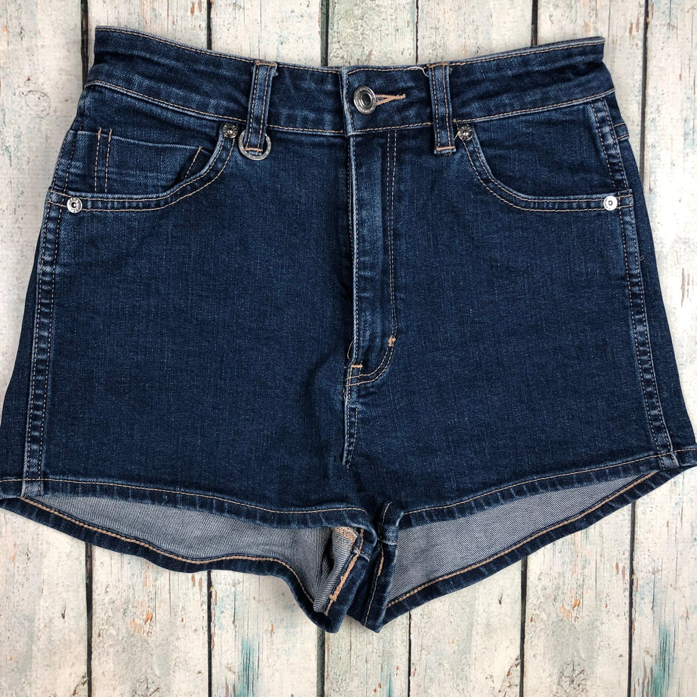 Ladies NEUW High Rise Denim Shorts  - Size 8
