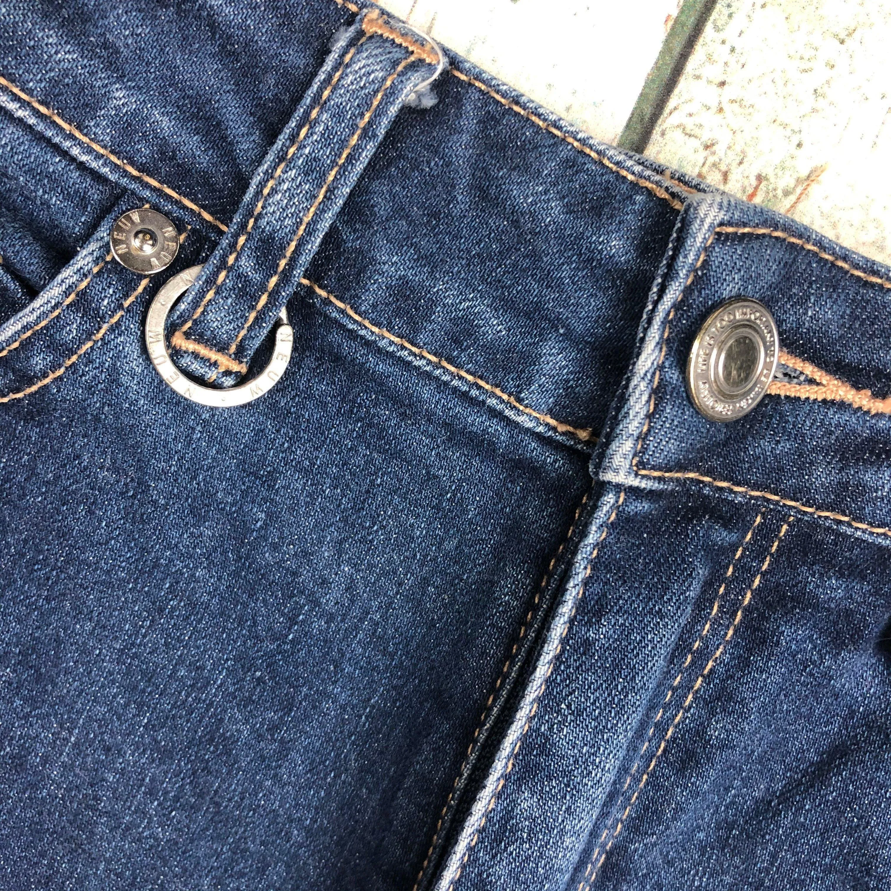 Ladies NEUW High Rise Denim Shorts  - Size 8