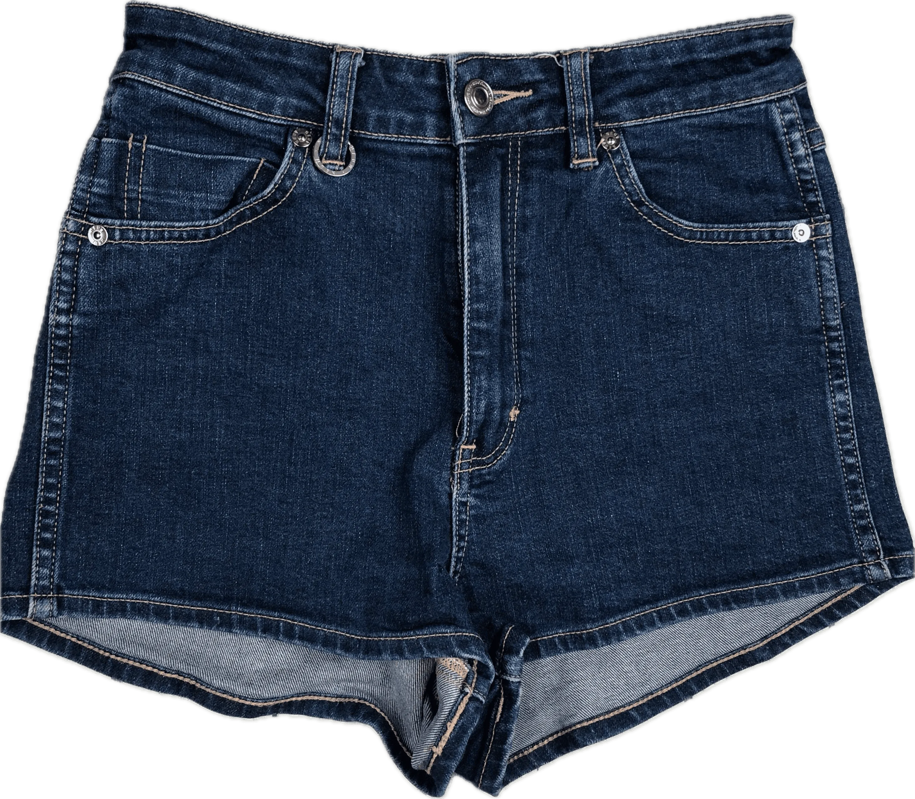 Ladies NEUW High Rise Denim Shorts  - Size 8
