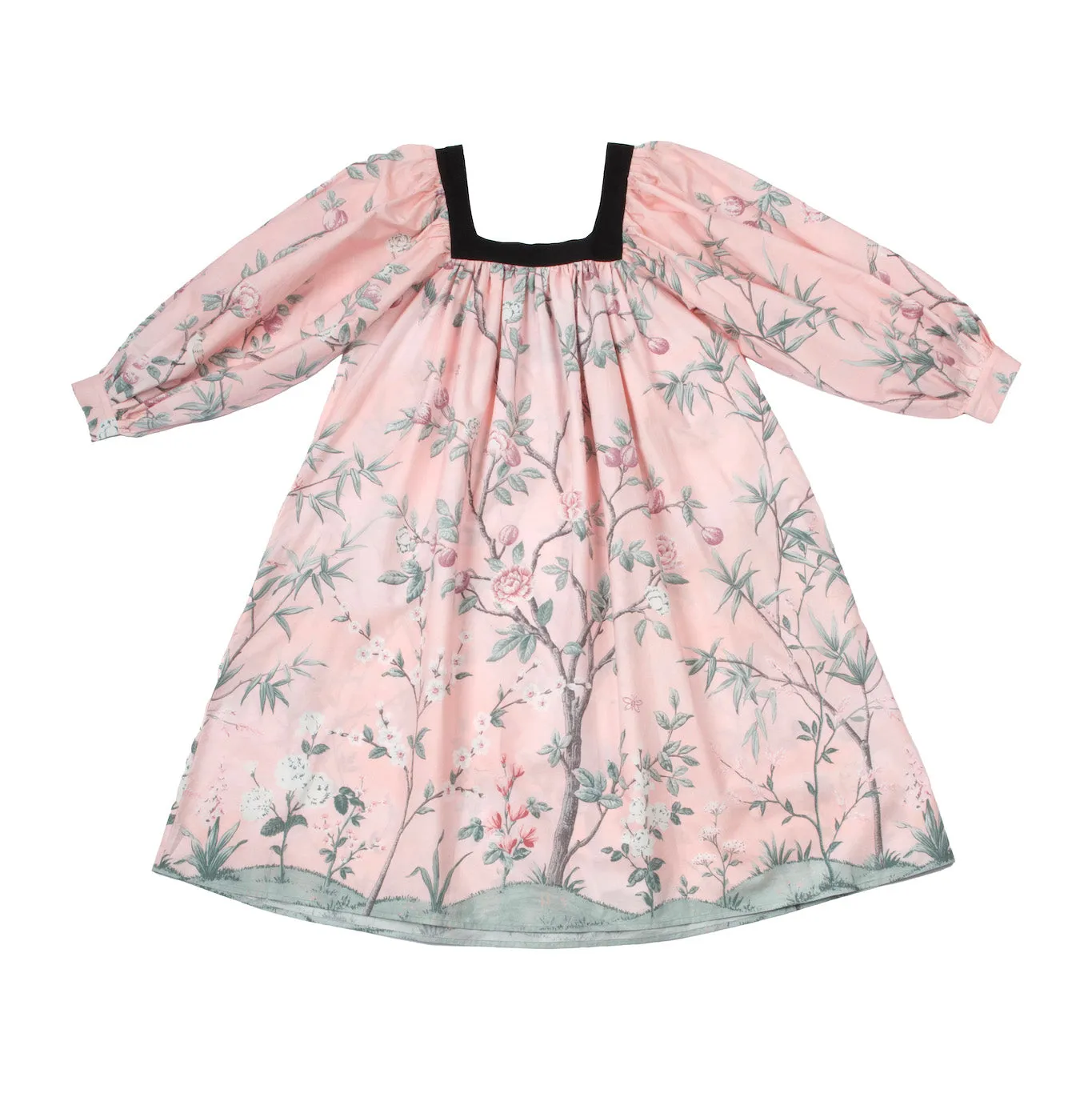 Laura Ashley x Batsheva Beaumaris Dress in La Englantine Mural