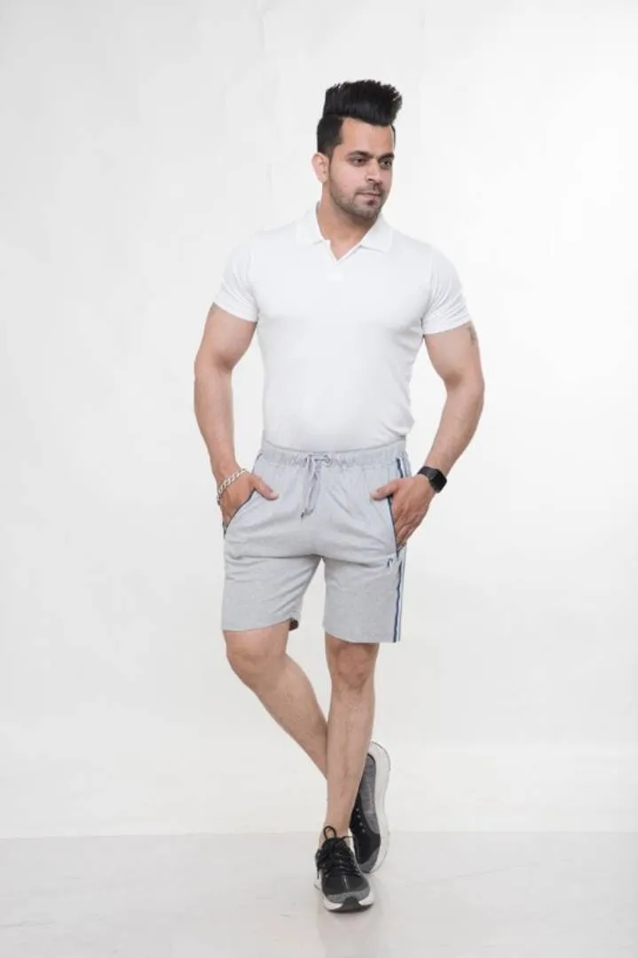 Men's Light Grey Shorts