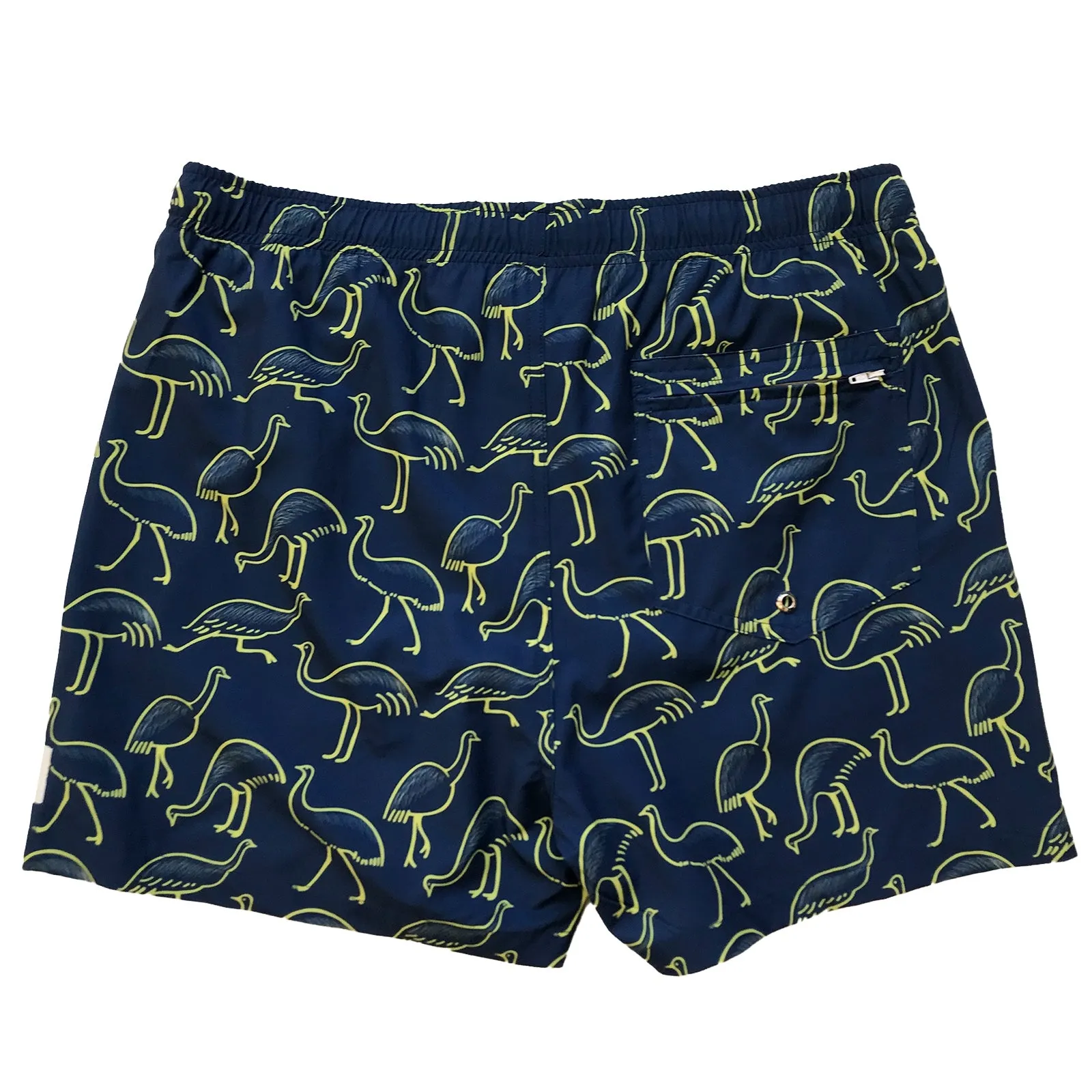 Men's Stretchy Trunks: Emu Parade