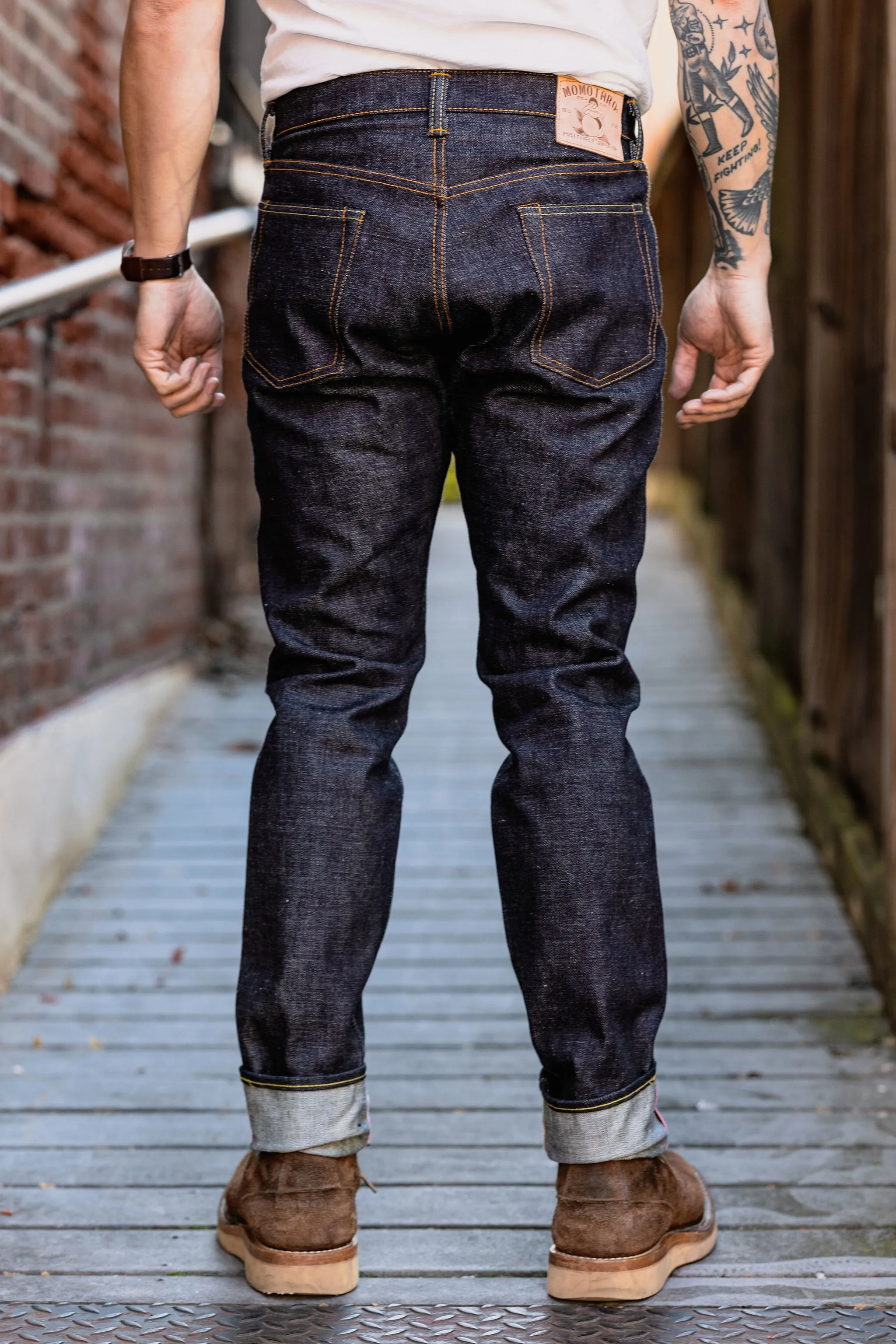 Momotaro 0405-V High Tapered 15.7oz Zimbabwe - Indigo