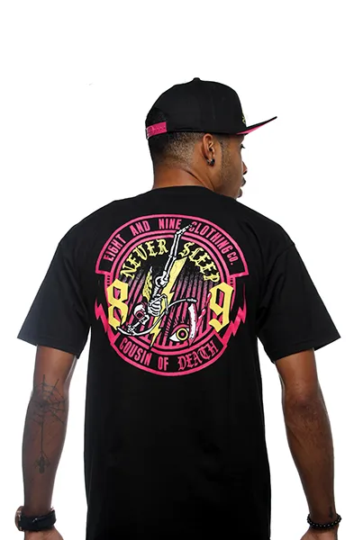 Never Sleep Remixed T Shirt