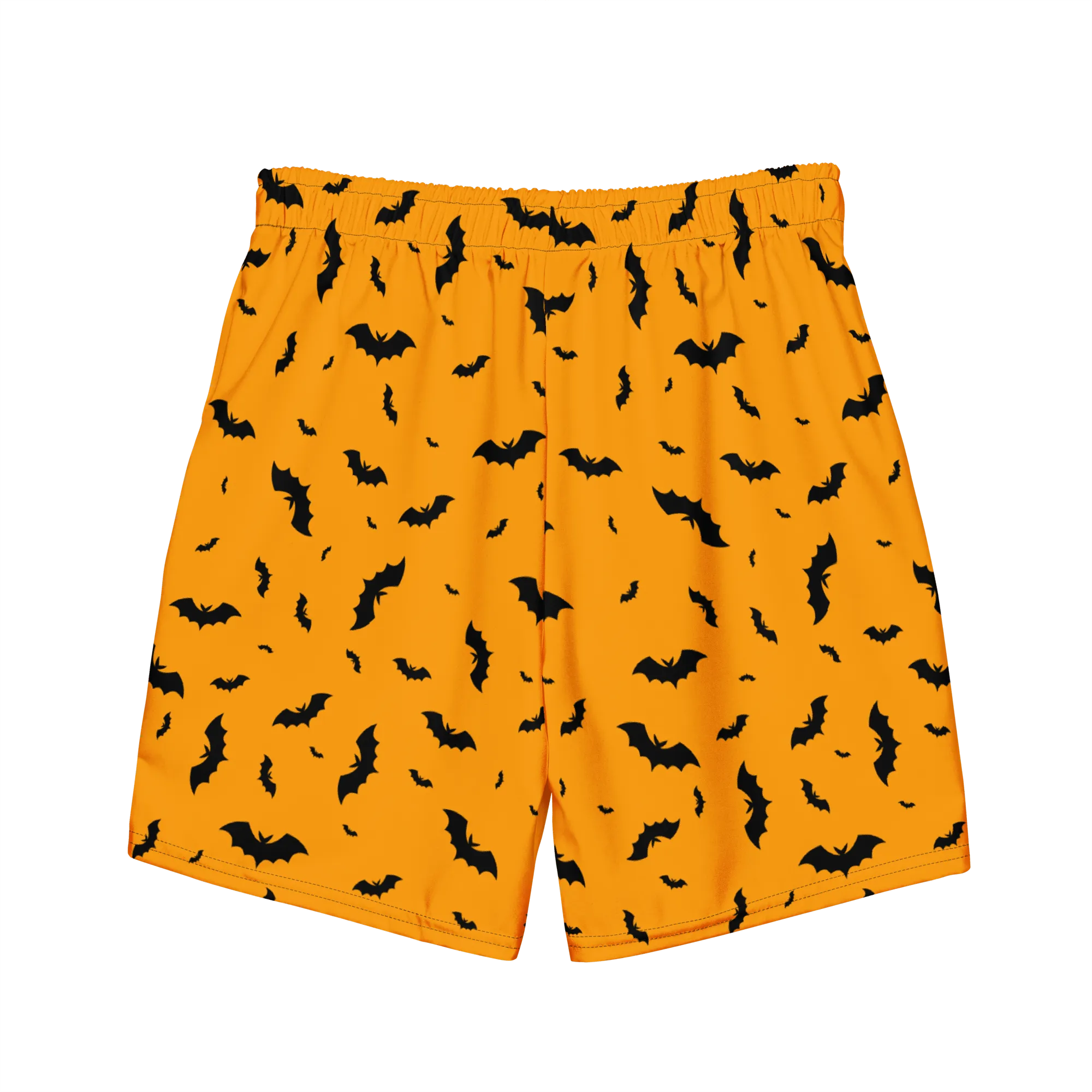 Orange Eclipse Men's Swim Trunks