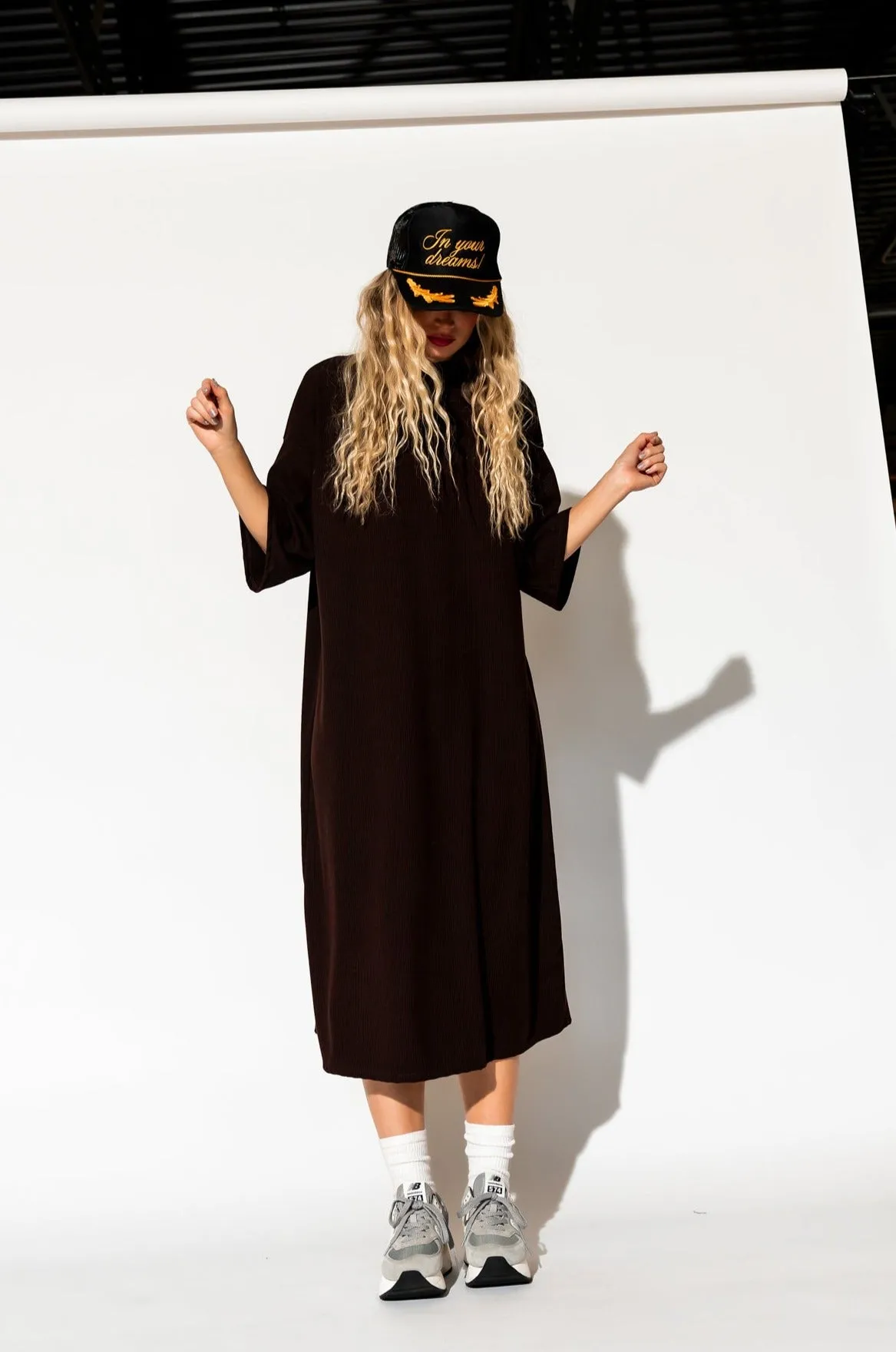 Ozzy Dress in Chocolate