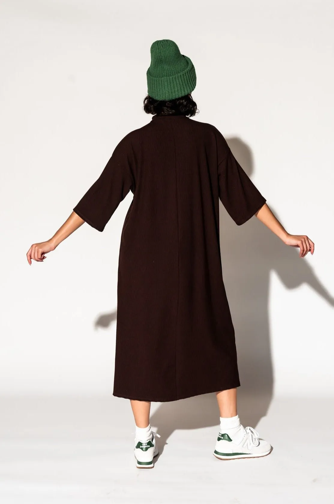 Ozzy Dress in Chocolate