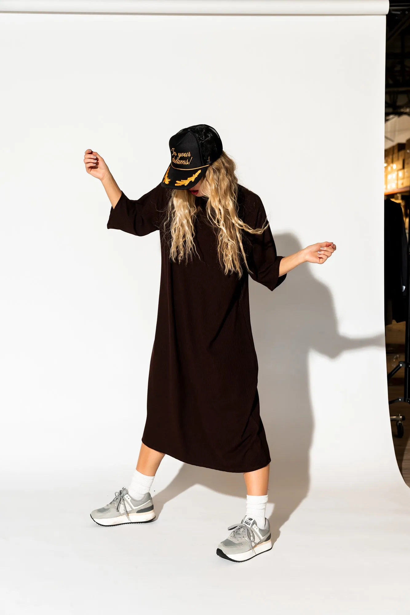 Ozzy Dress in Chocolate