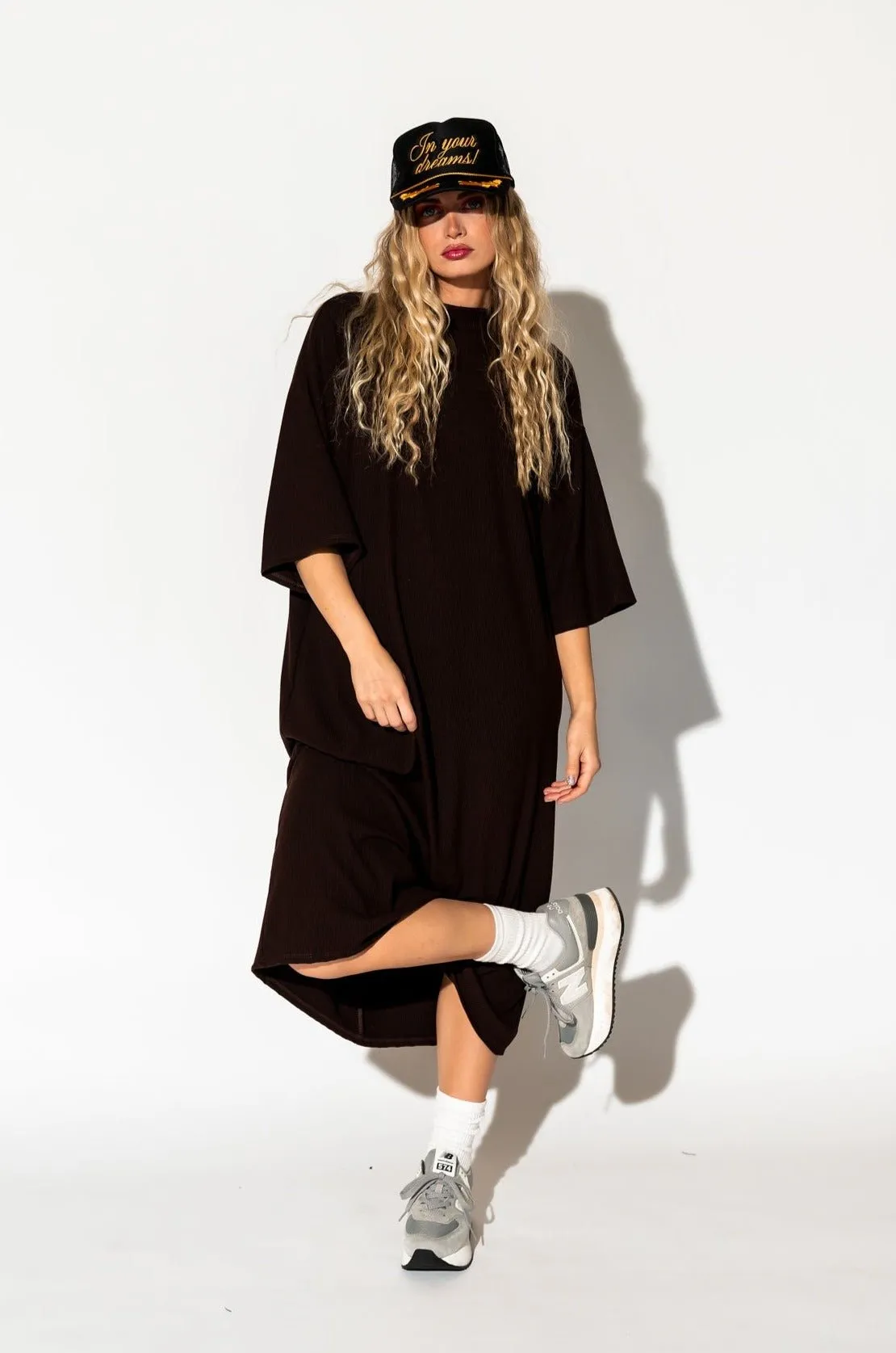 Ozzy Dress in Chocolate