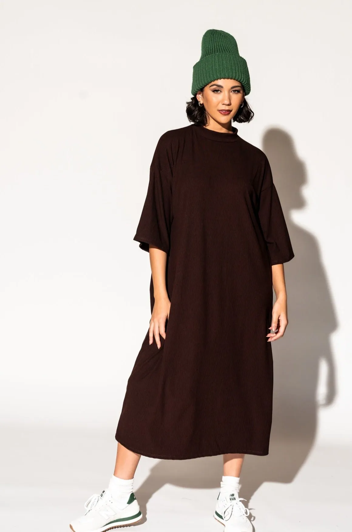 Ozzy Dress in Chocolate