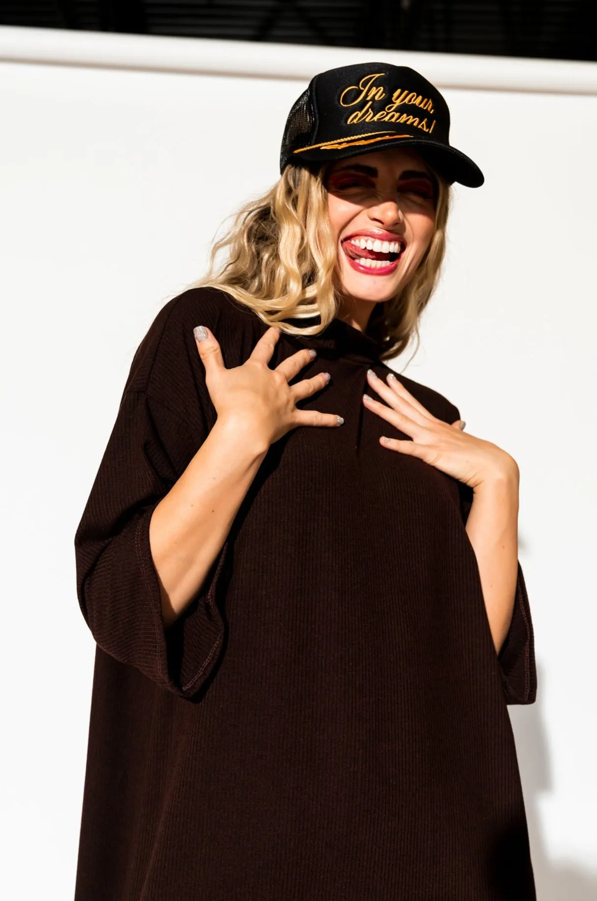 Ozzy Dress in Chocolate