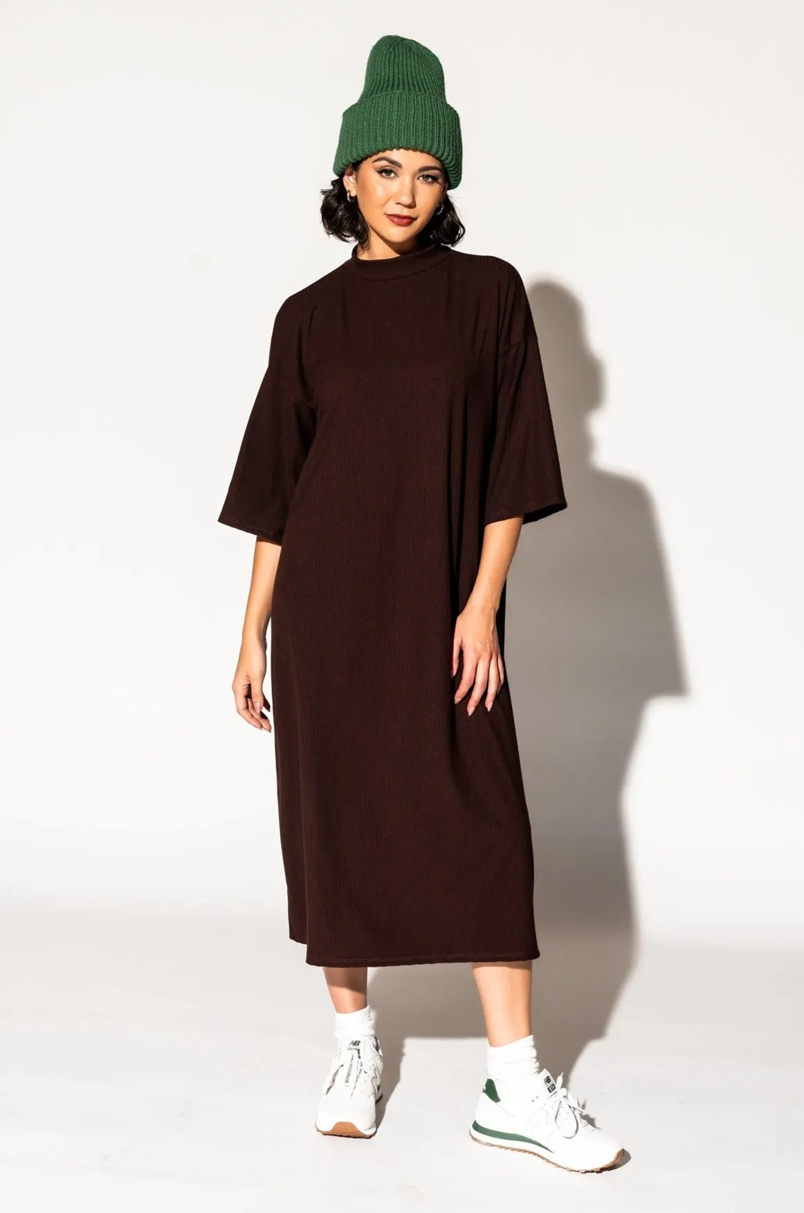 Ozzy Dress in Chocolate