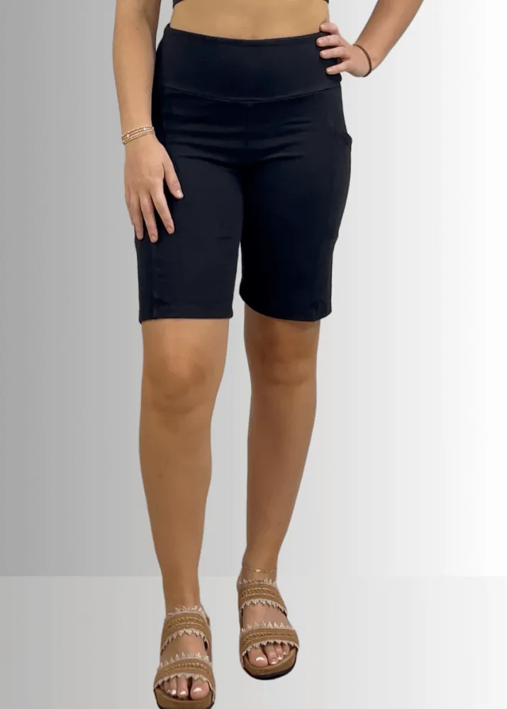 Perfect Fit Hybrid Cotton Shorts in Taupe