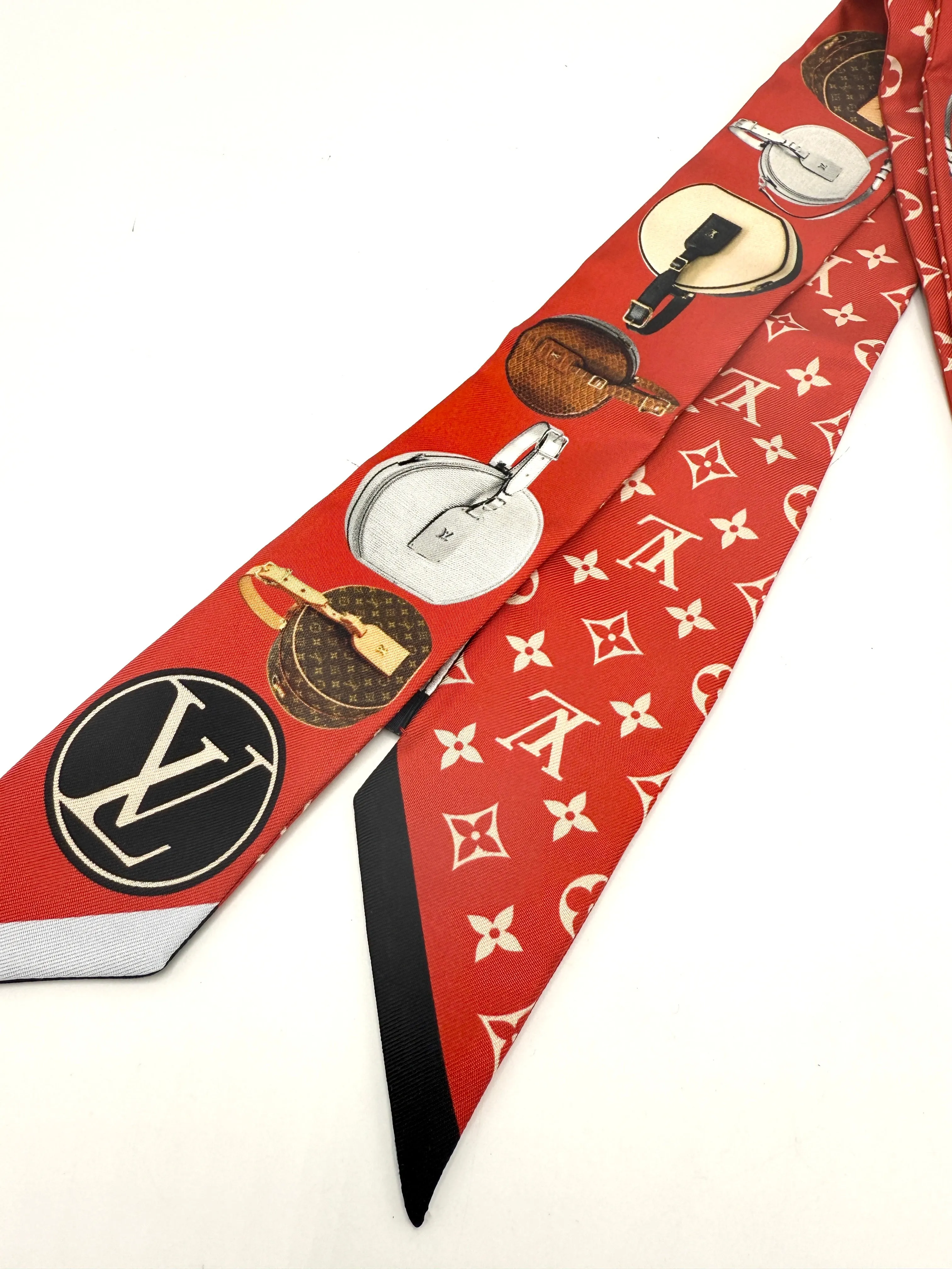 Red/White Boite Monogram Bandeau