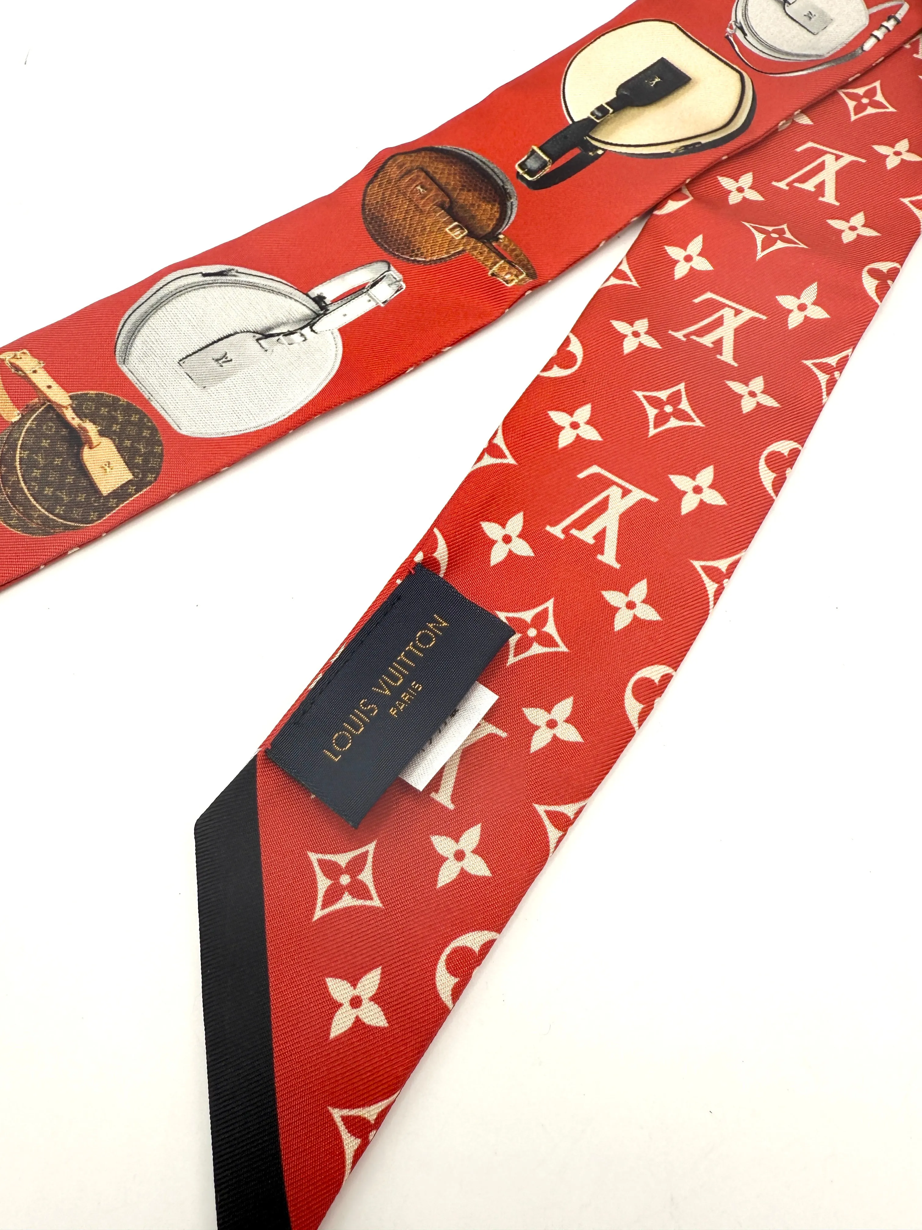 Red/White Boite Monogram Bandeau