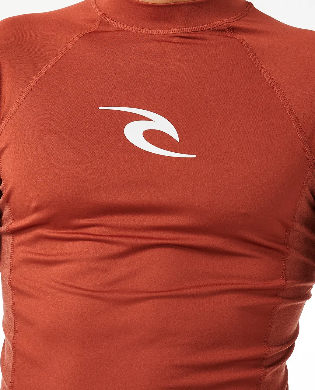 Rip Curl Mens Waves UPF 50 Perf Short Sleeve Rash Vest