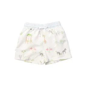 Safari Gingham Trunks