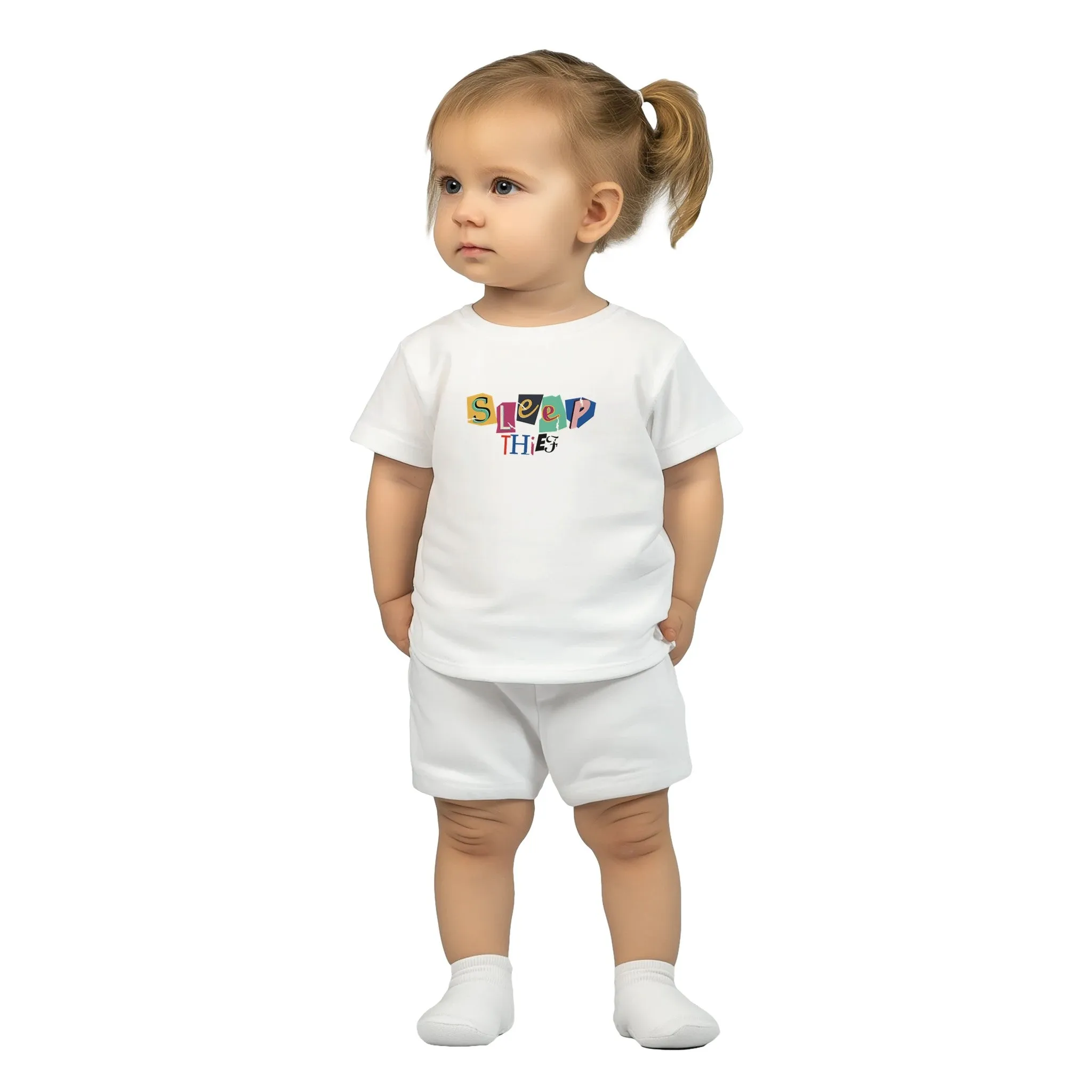 SLEEP THIEF - Klassisches Baby-T-Shirt mit Rundhalsausschnitt