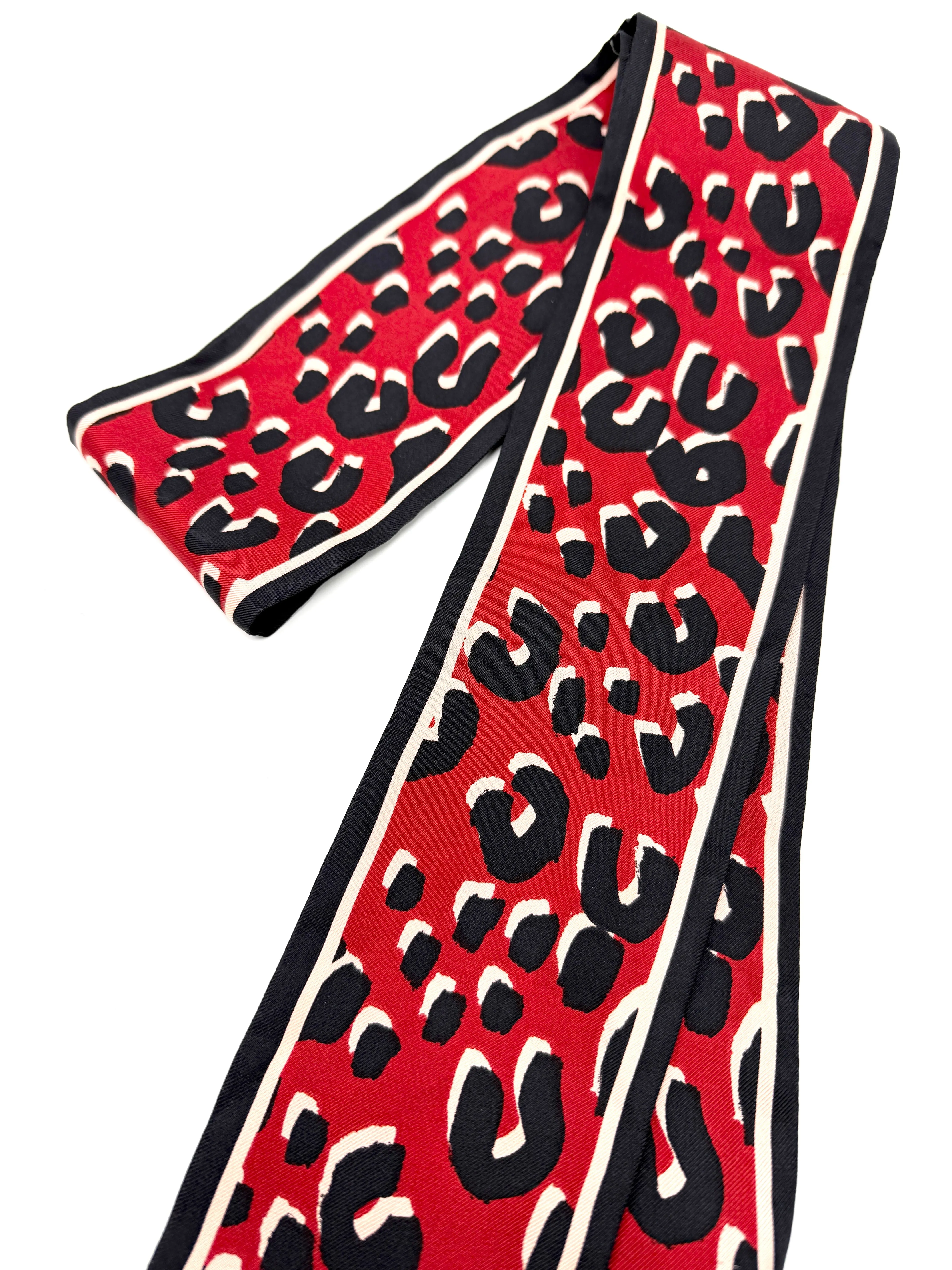 Stephen Sprouse Red Cheetah Bandeau