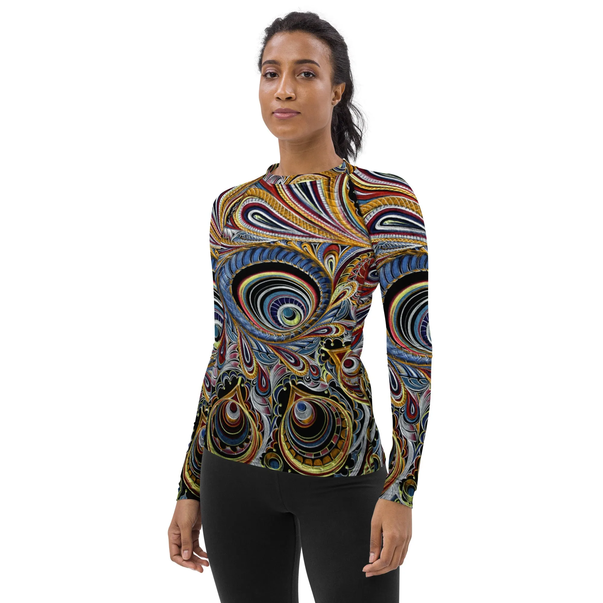The Depth of the Souls - Women's Rash Guard