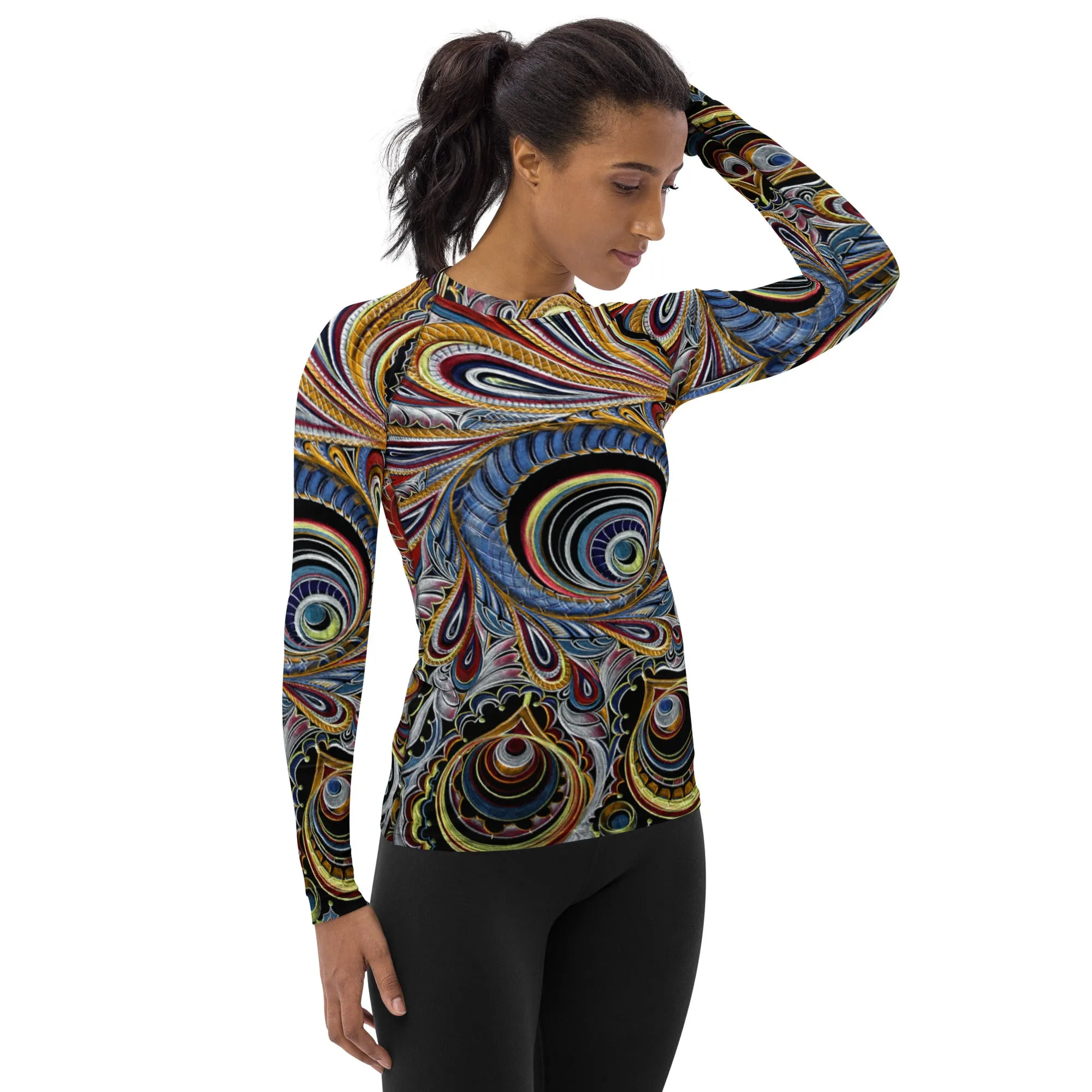 The Depth of the Souls - Women's Rash Guard